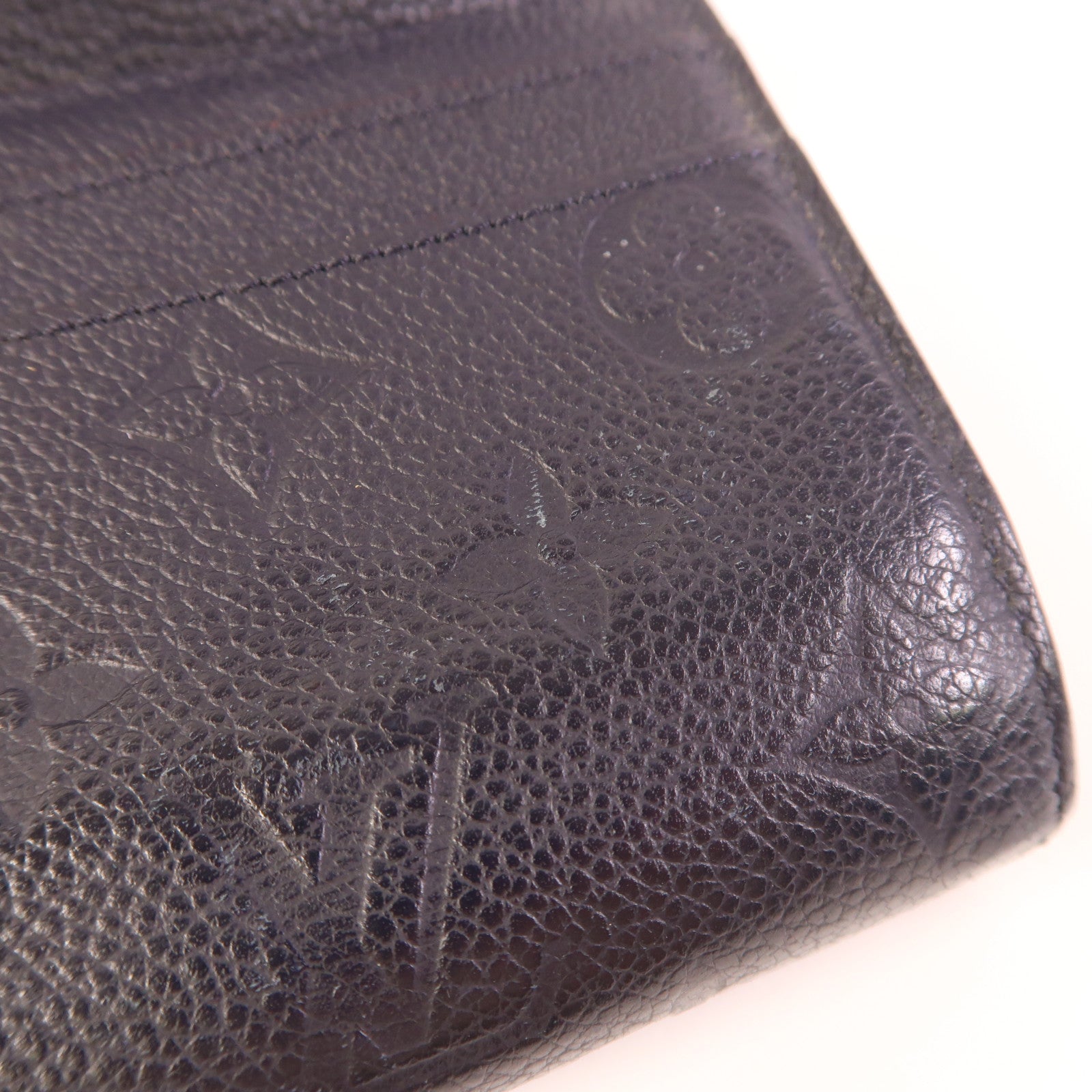 LOUIS VUITTON Monogram Empreinte Sarah Long Wallet金扣長錢包