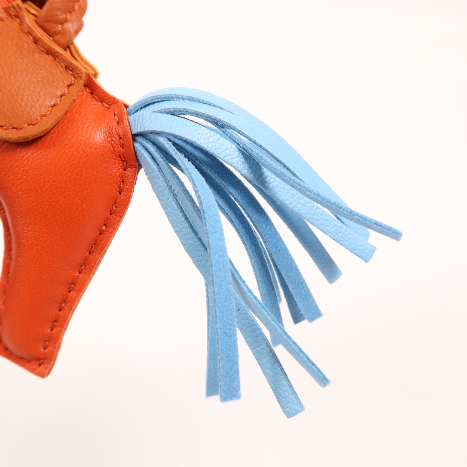 HERMES 皮革Rodeo PM掛飾