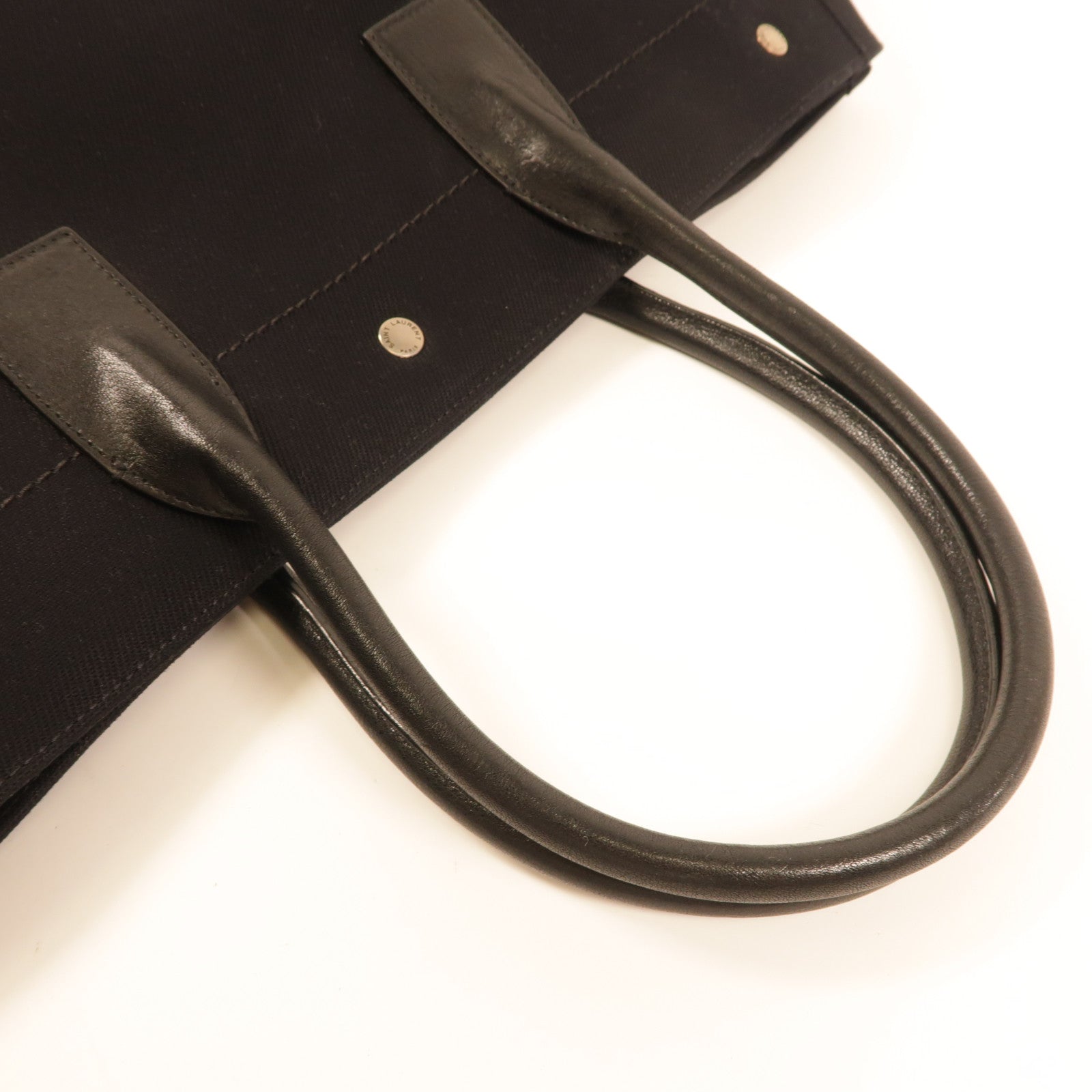 SAINT LAURENT 帆布Rive Gauche Tote Bag手挽袋