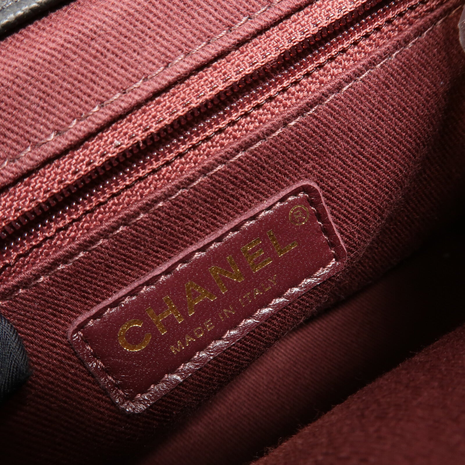 CHANEL 牛皮皮革Mini Business Affinity手挽肩背兩用袋