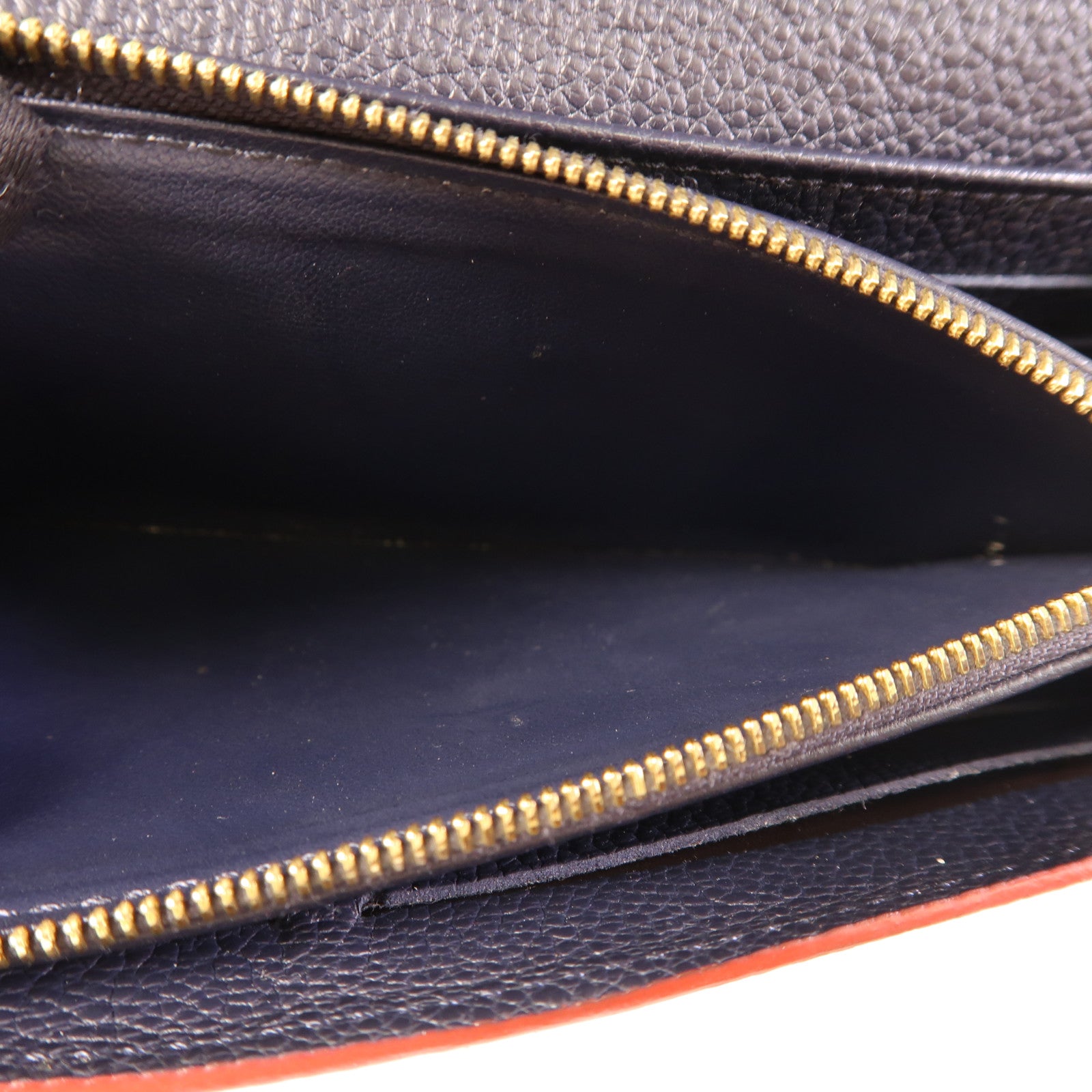 LOUIS VUITTON Monogram Empreinte Sarah Long Wallet金扣長錢包