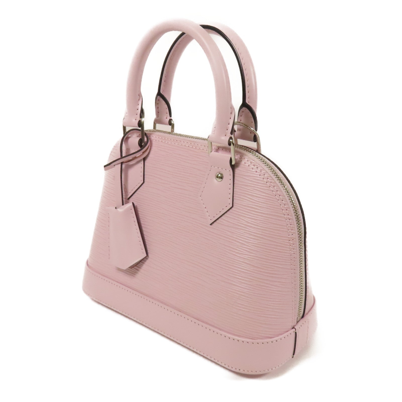 LOUIS VUITTON Epi Alma BB銀扣手挽肩背兩用袋