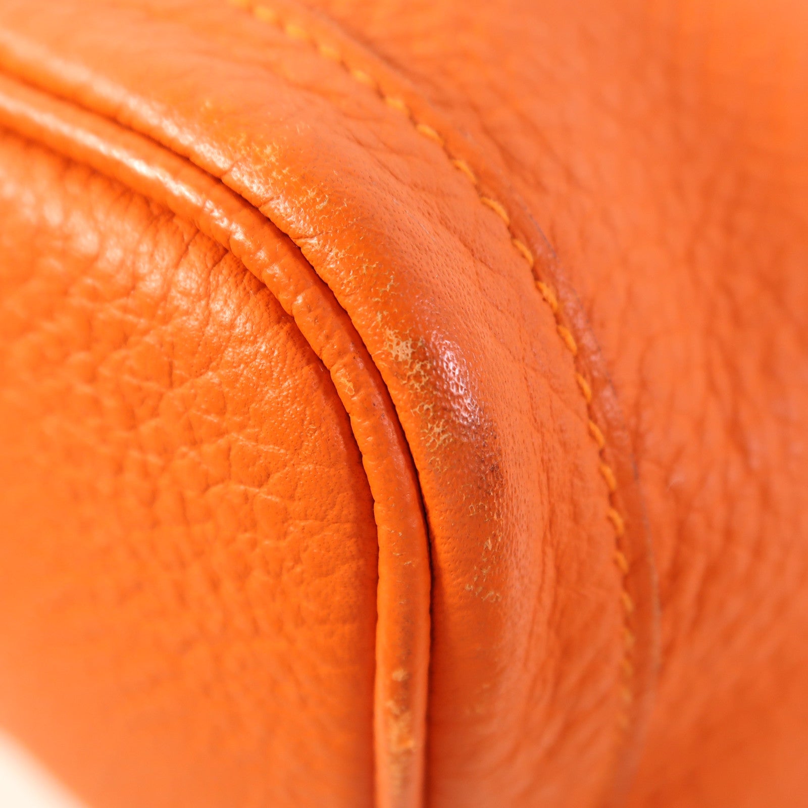 HERMES Negonda皮革Garden Party PM銀扣手挽袋Feu