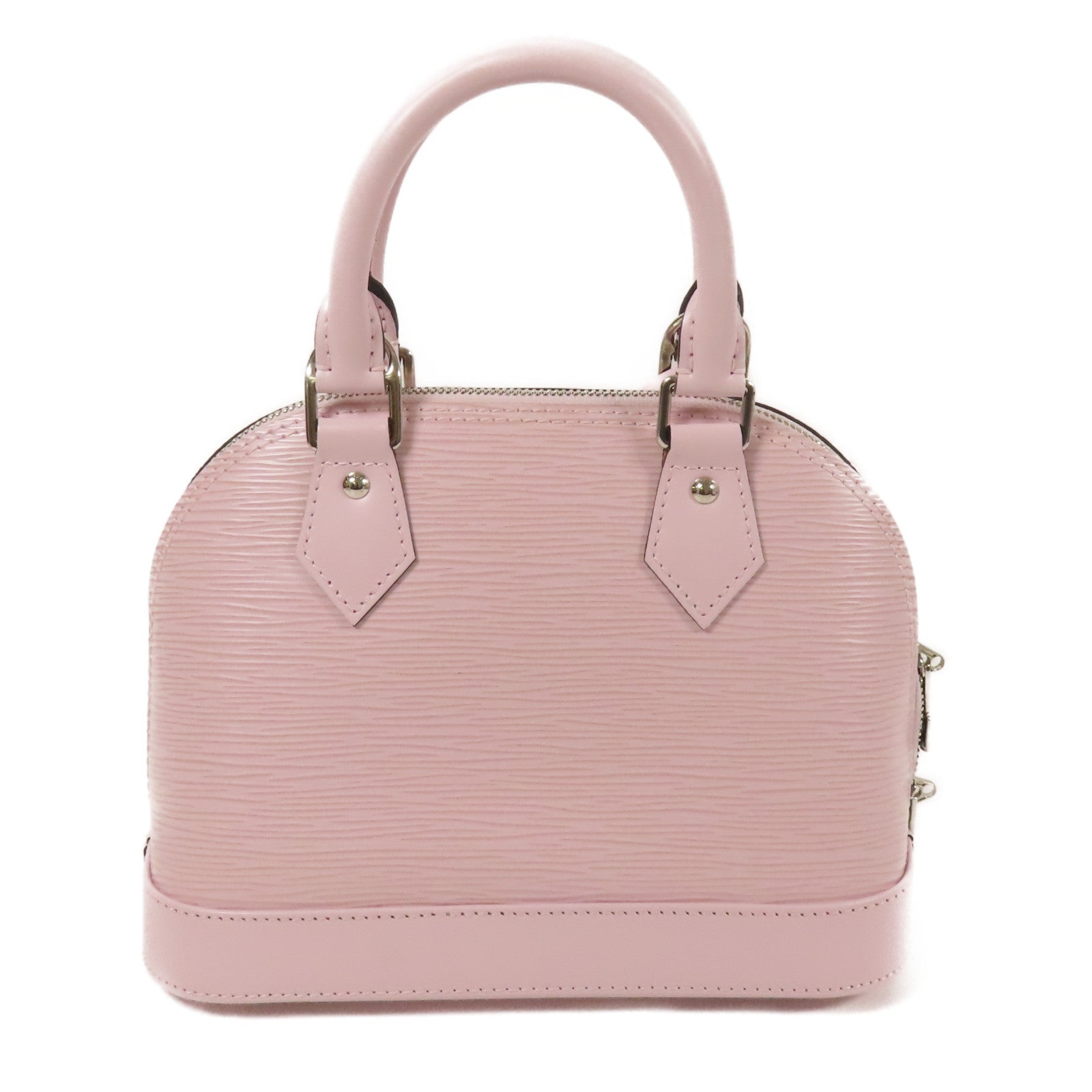 LOUIS VUITTON Epi Alma BB銀扣手挽肩背兩用袋