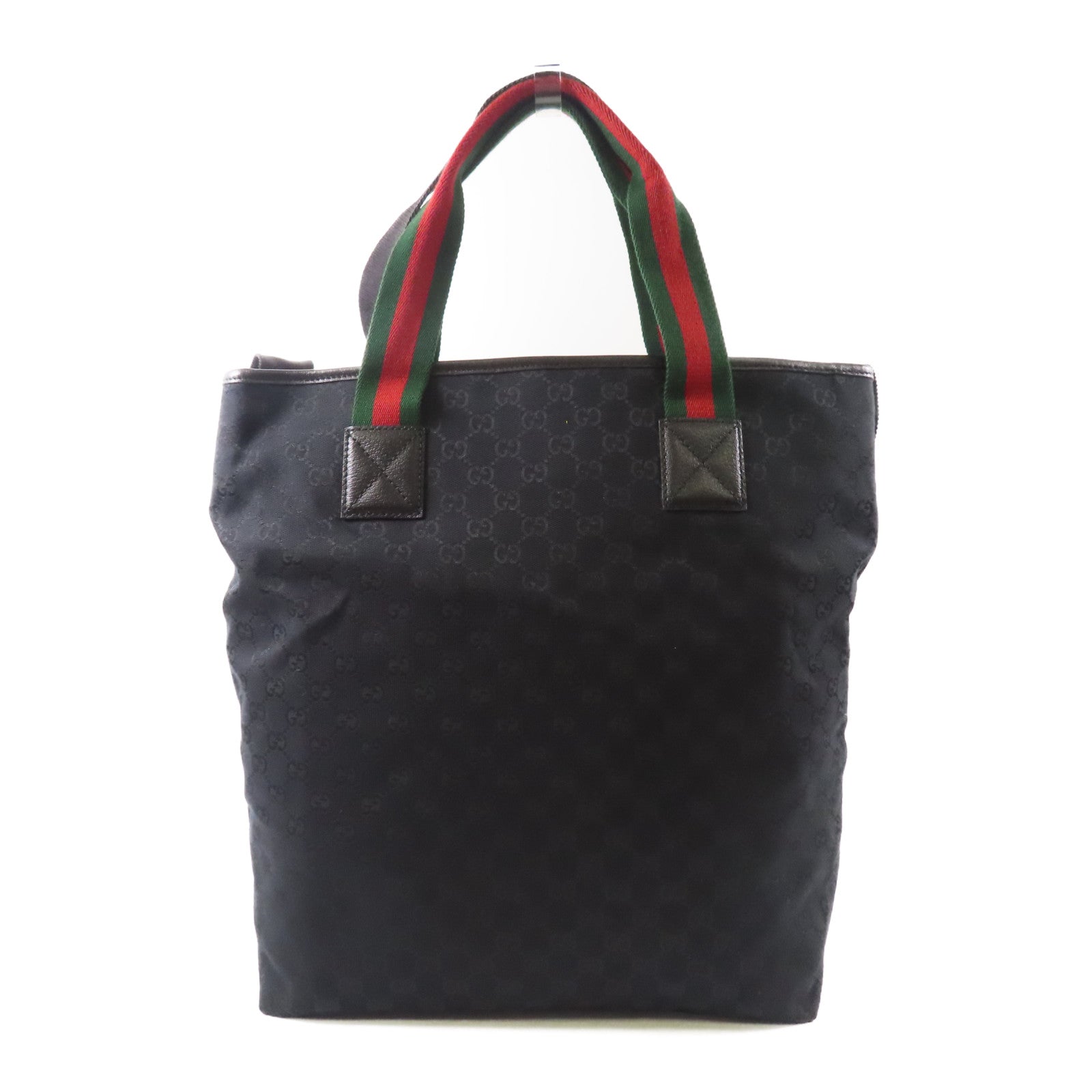 GUCCI 帆布2 Way Shoulder Bag銀扣手挽肩背兩用袋