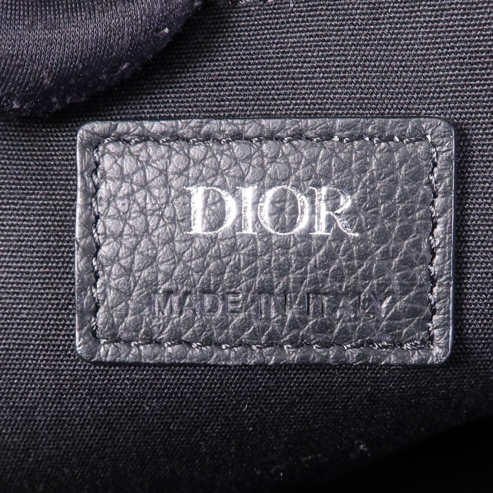 Dior 帆布Safari Backpack銀扣背包