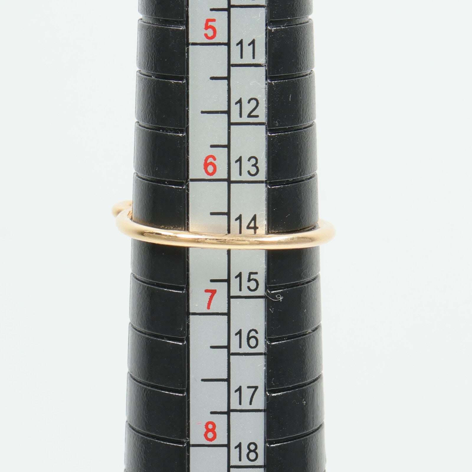 HERMES 18K玫瑰金Farandole Ring鑽石戒指