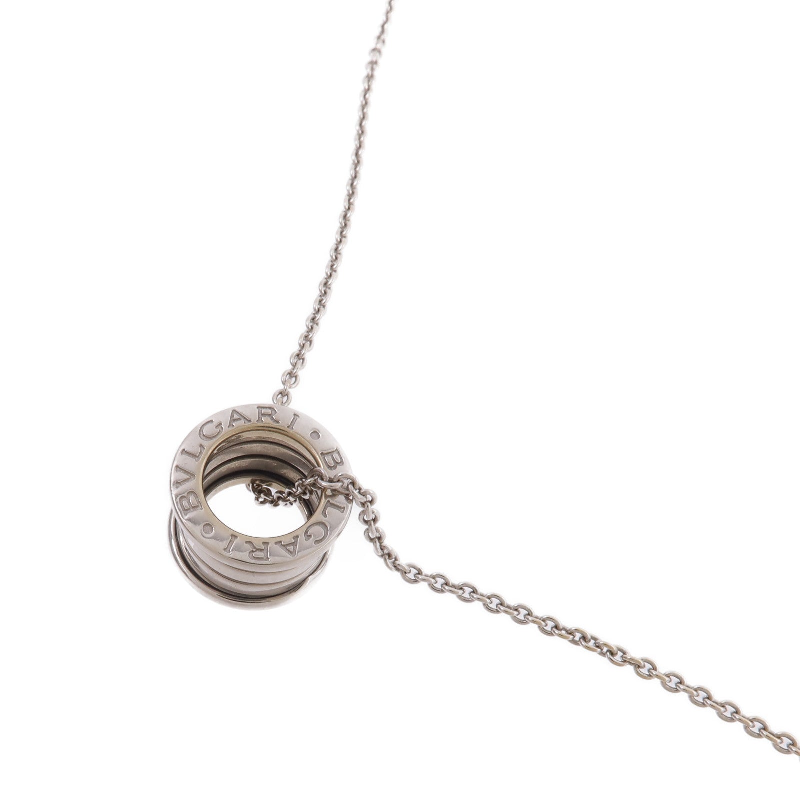 BVLGARI 18K白金B-zero1 Necklace項鍊