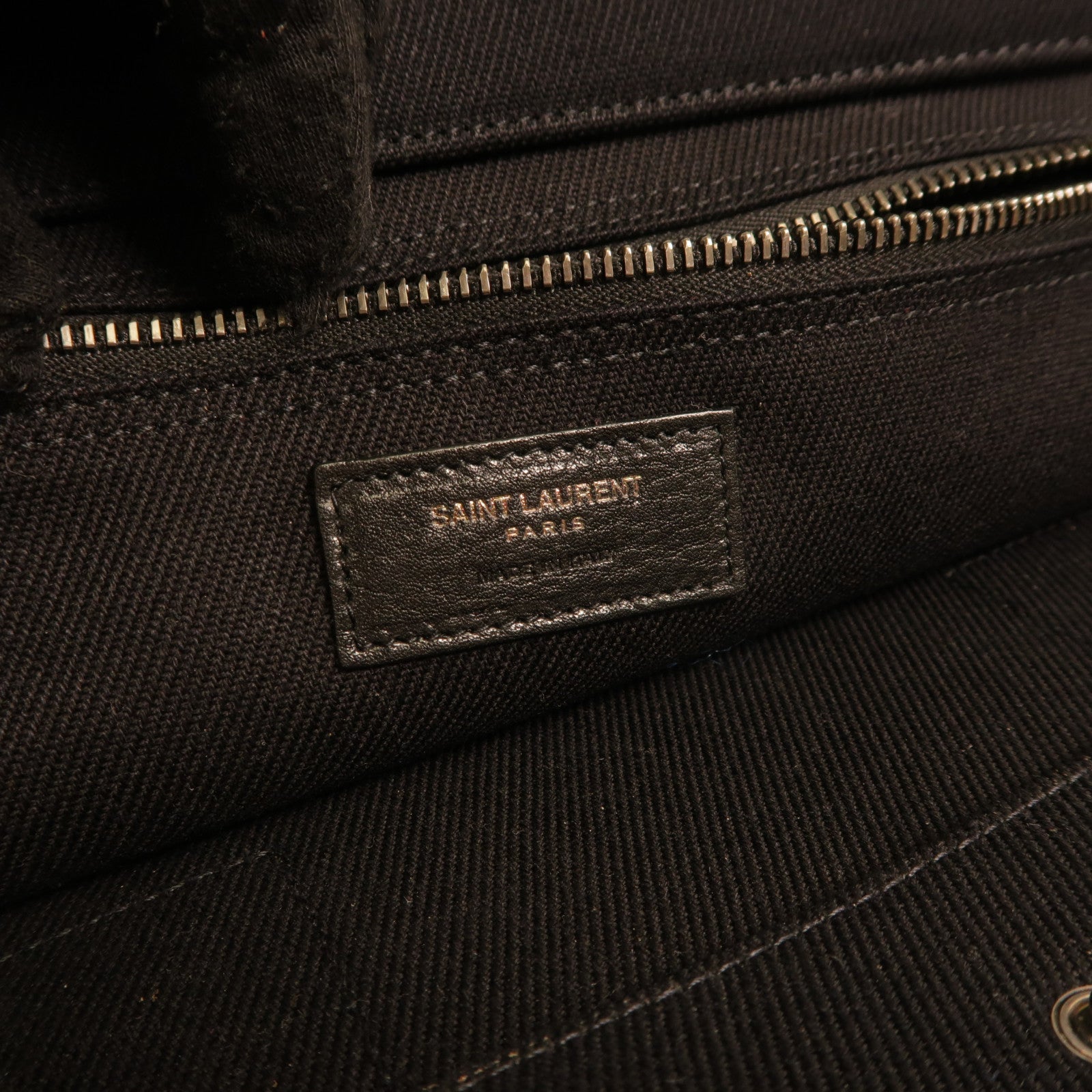 SAINT LAURENT 帆布Rive Gauche Tote Bag手挽袋