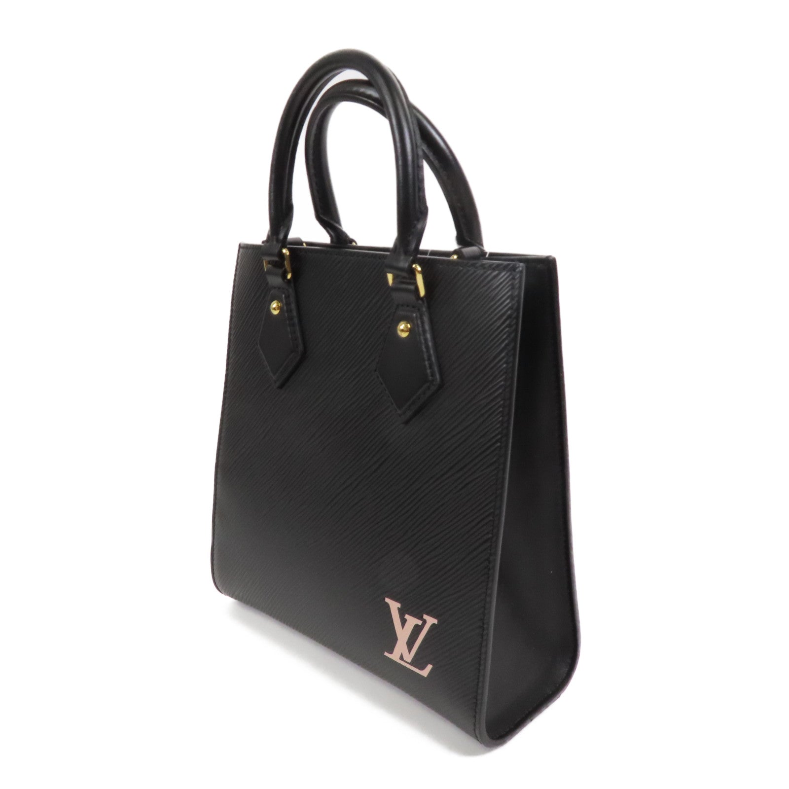 LOUIS VUITTON Epi Sac Plat BB金扣手挽肩背兩用袋