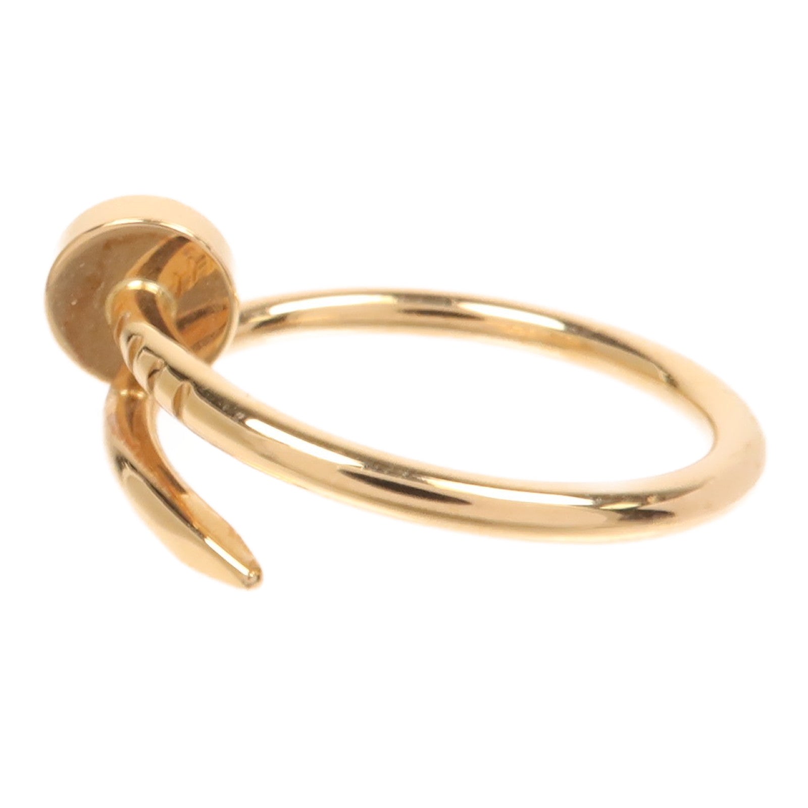 CARTIER 18K玫瑰金Juste un Clou戒指Cartier#49/US#5.5