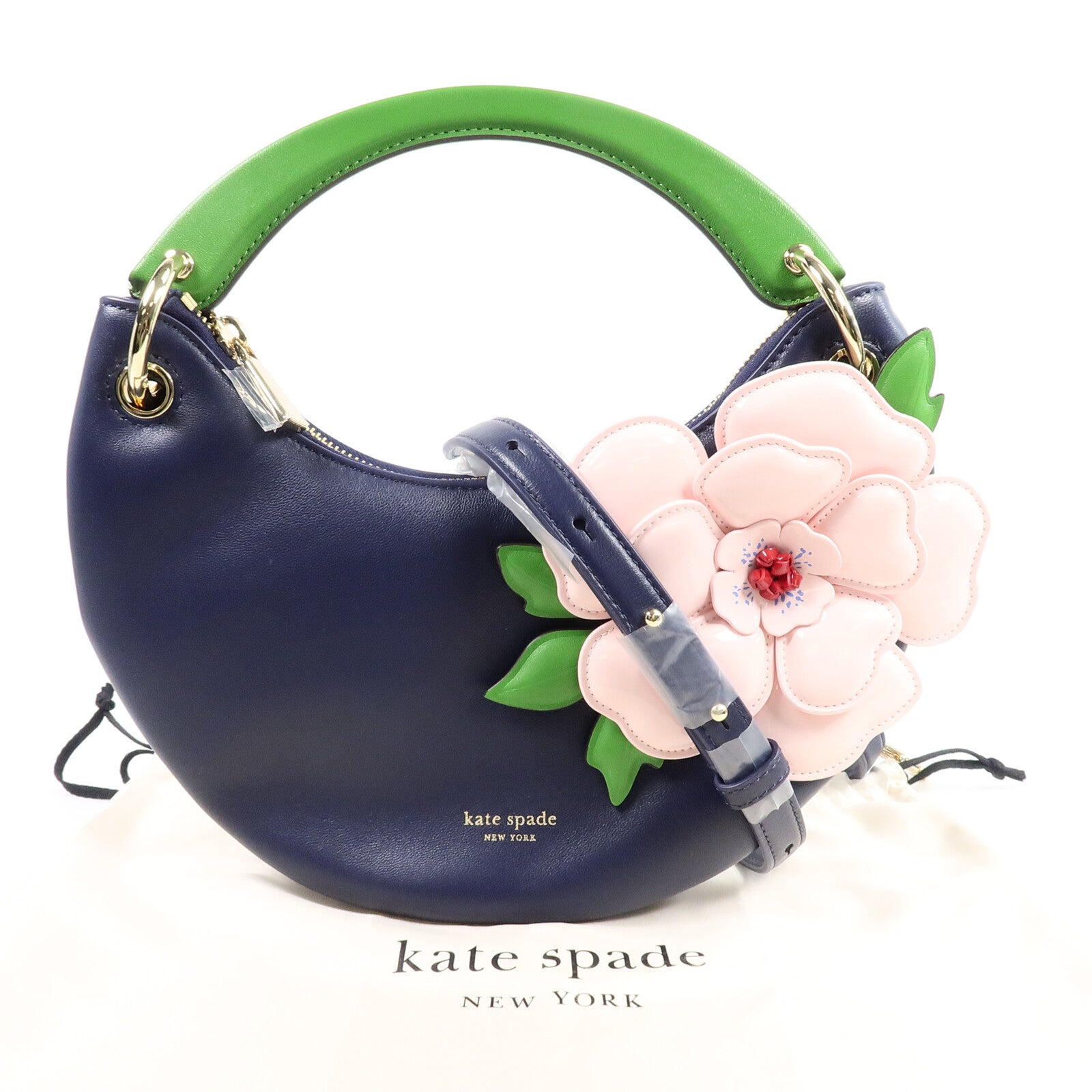 Kate Spade 牛皮皮革Expo floral手挽肩背兩用袋