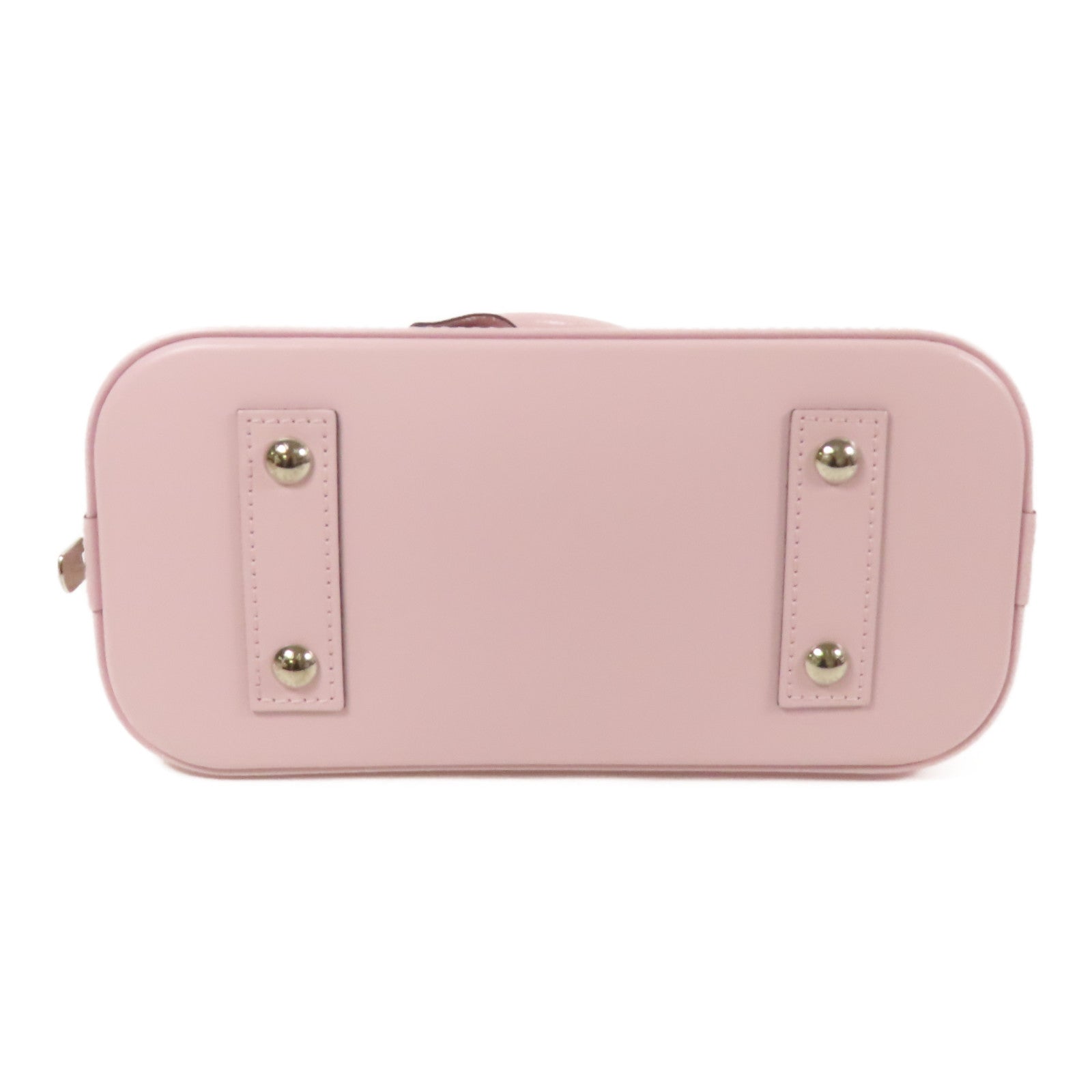 LOUIS VUITTON Epi Alma BB銀扣手挽肩背兩用袋