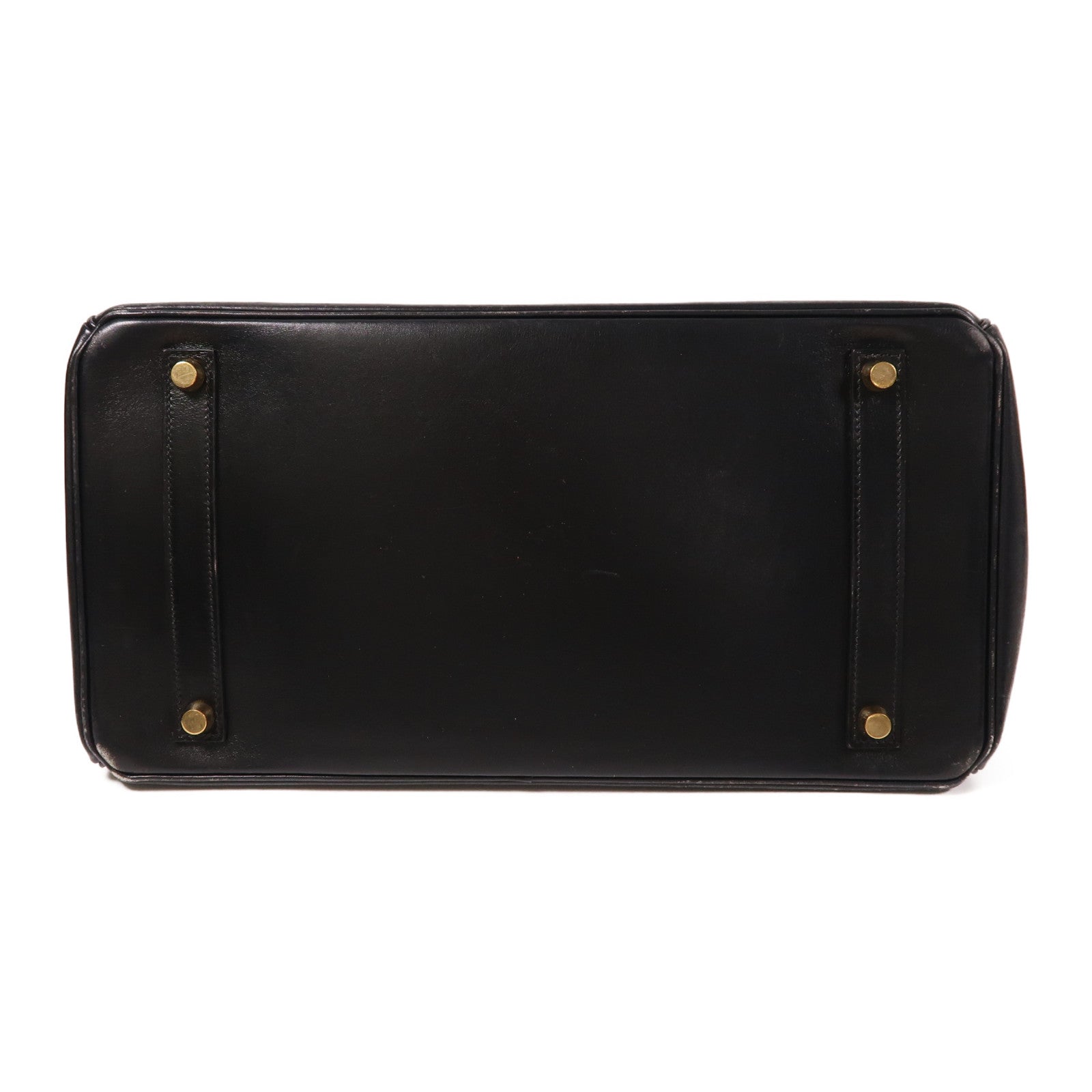 HERMES Box Calf皮革Birkin 35金扣手挽袋Noir