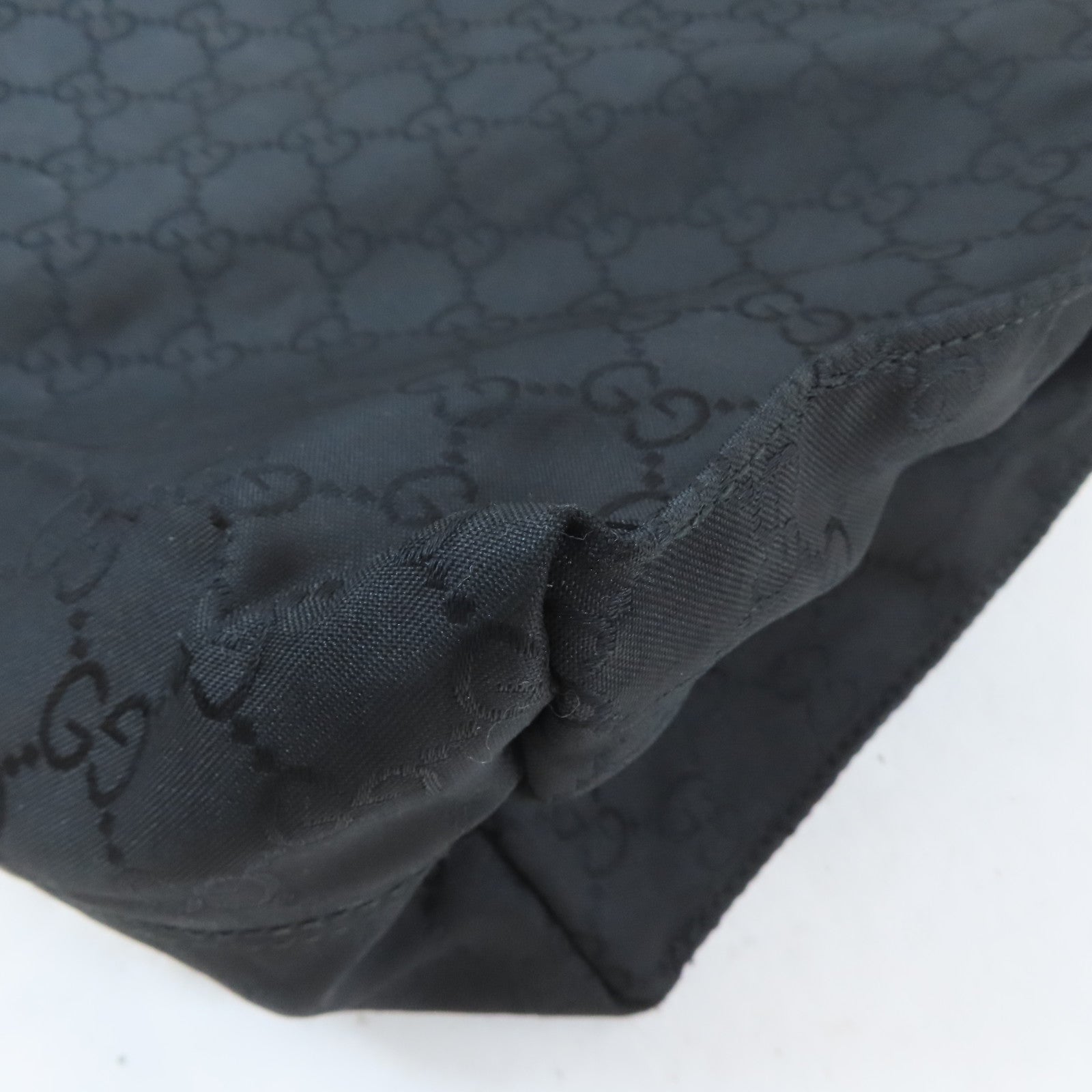 GUCCI 尼龍Tote Bag手挽袋黑色