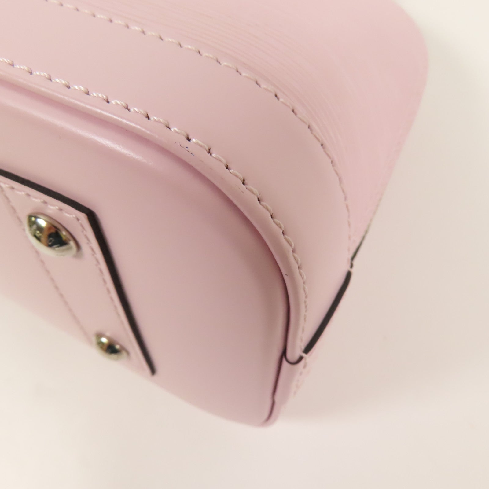LOUIS VUITTON Epi Alma BB銀扣手挽肩背兩用袋