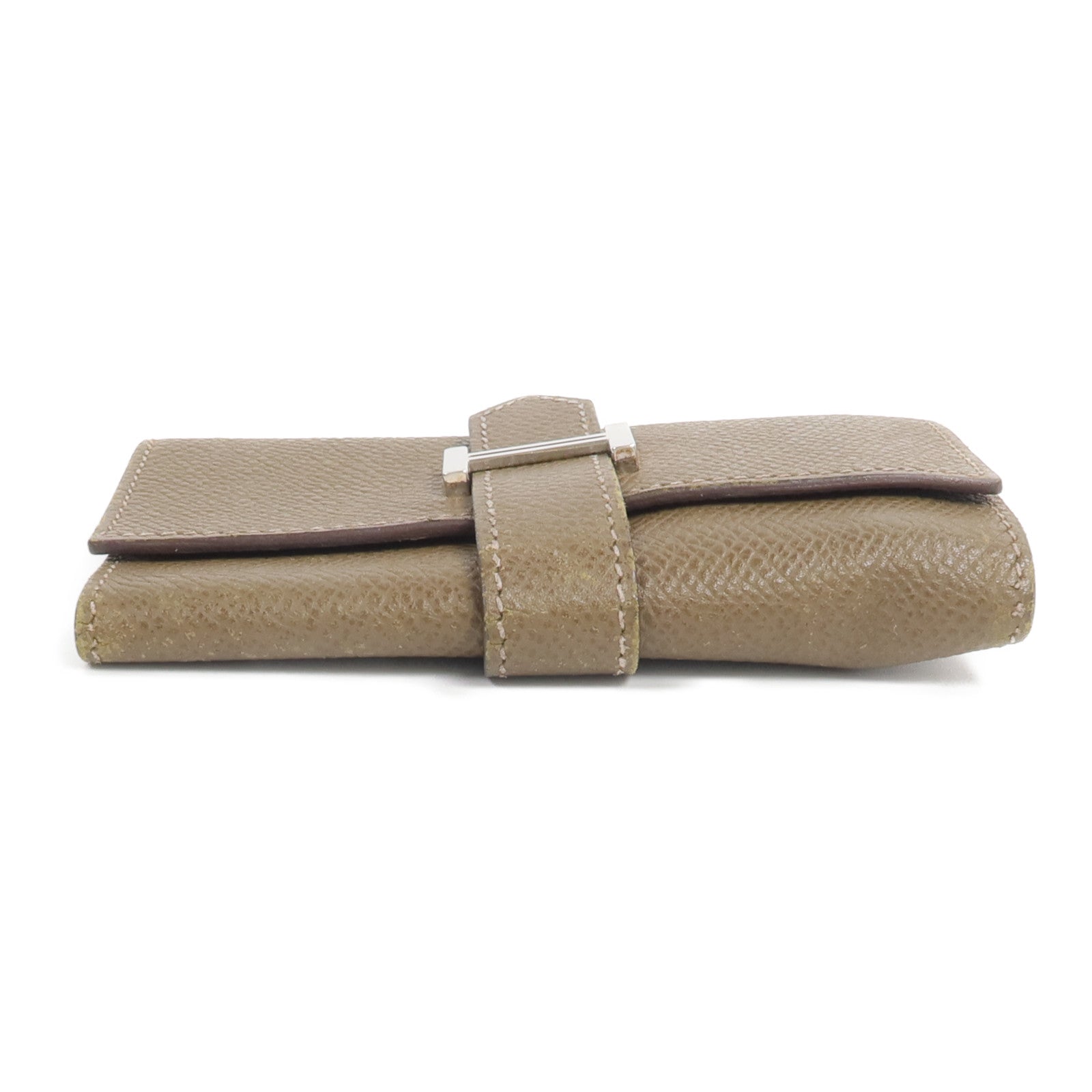 HERMES Epsom皮革Bearn Key Holder鎖匙包Etain