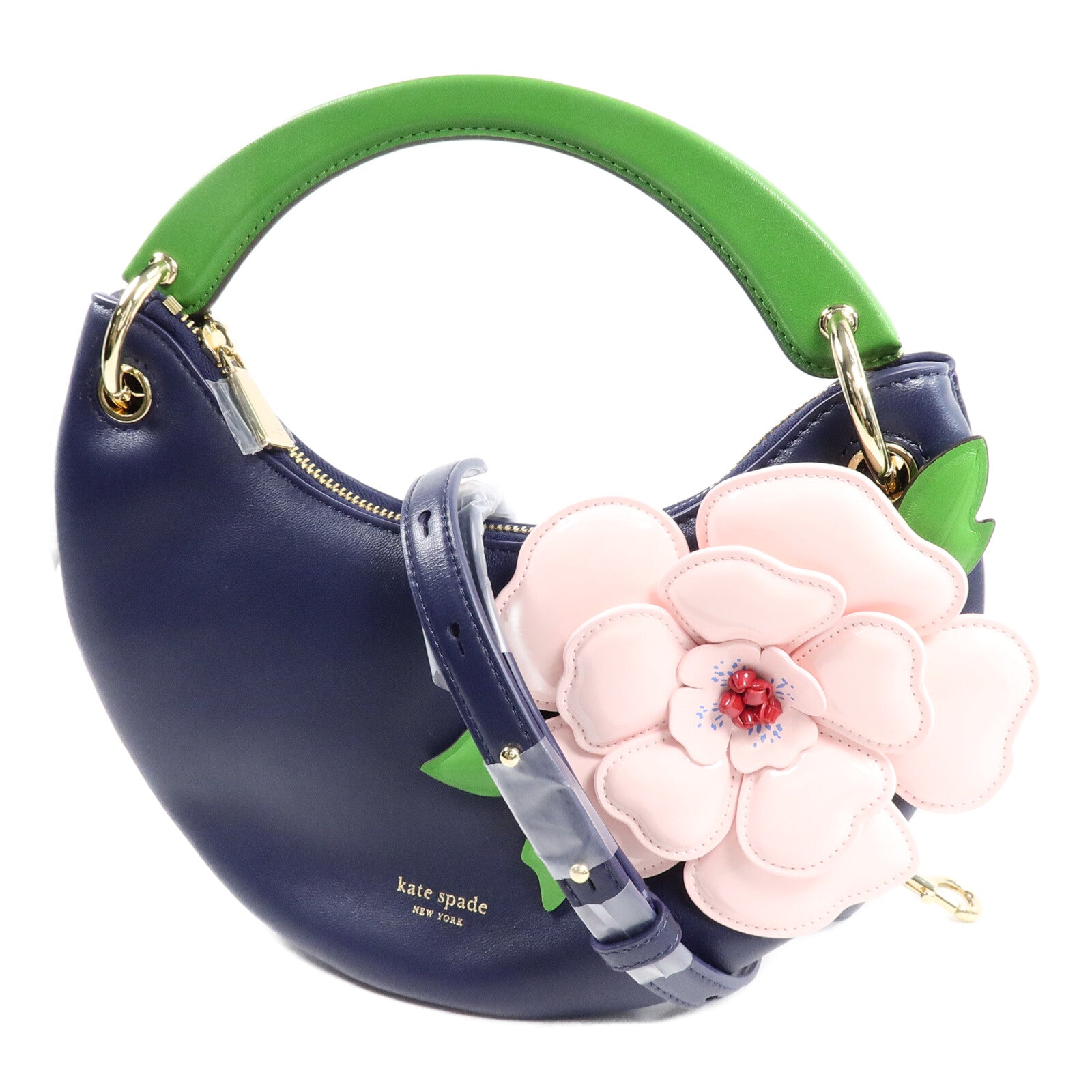 Kate Spade 牛皮皮革Expo floral手挽肩背兩用袋