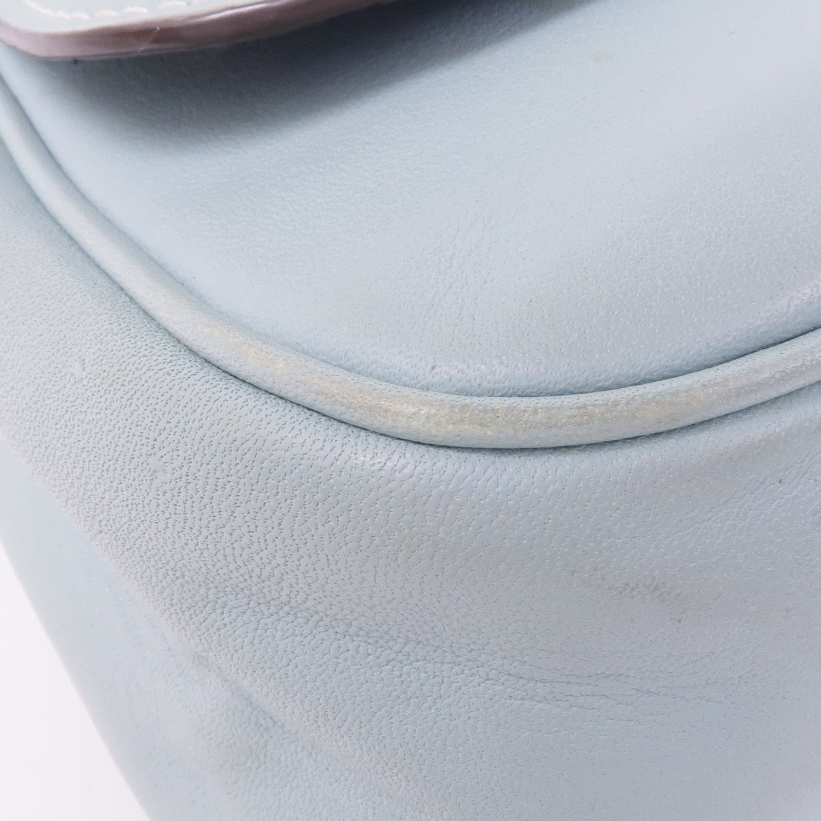 COACH 牛皮皮革Chain Shoulder銀扣鏈帶肩背袋