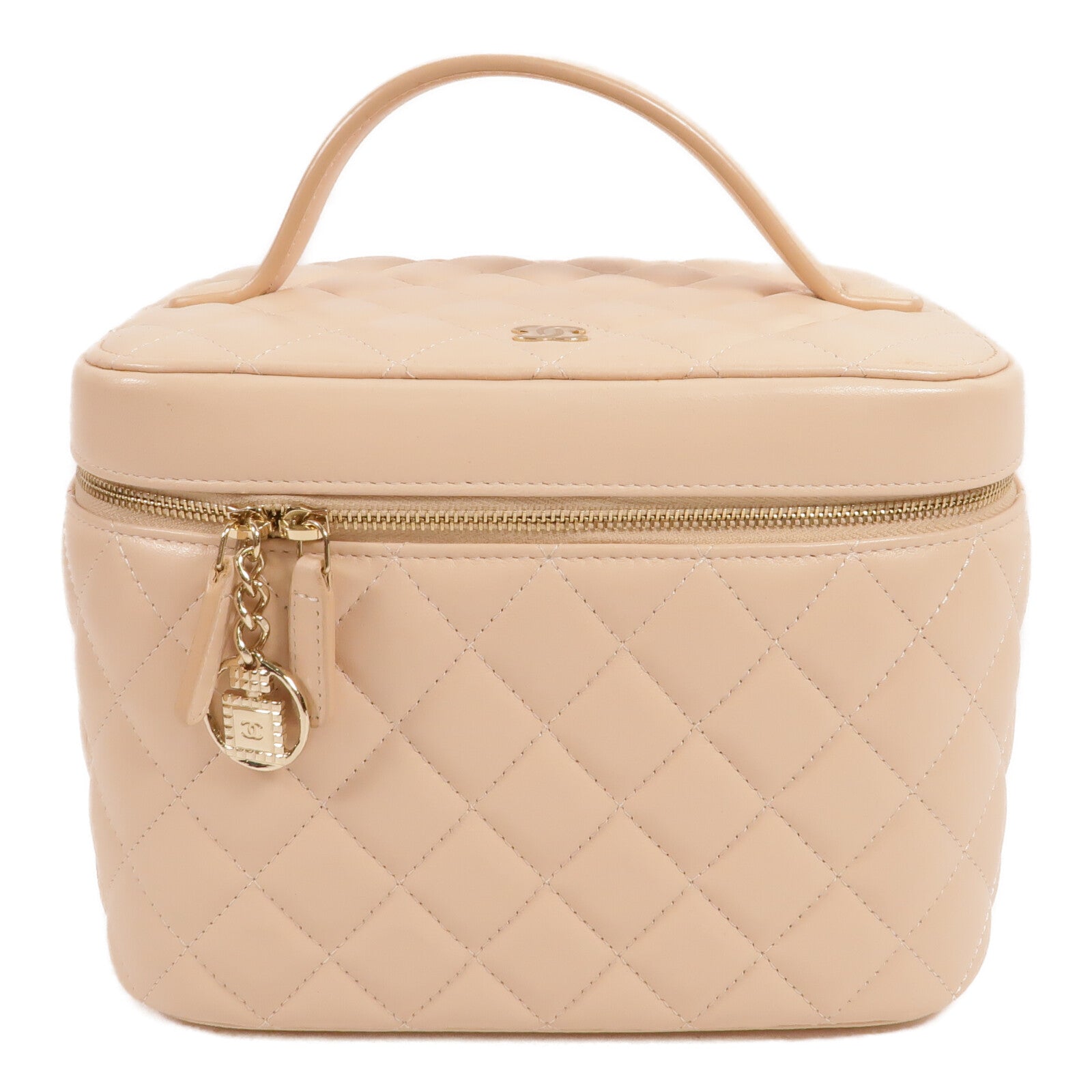 CHANEL 羊皮皮革Vanity Case手挽袋