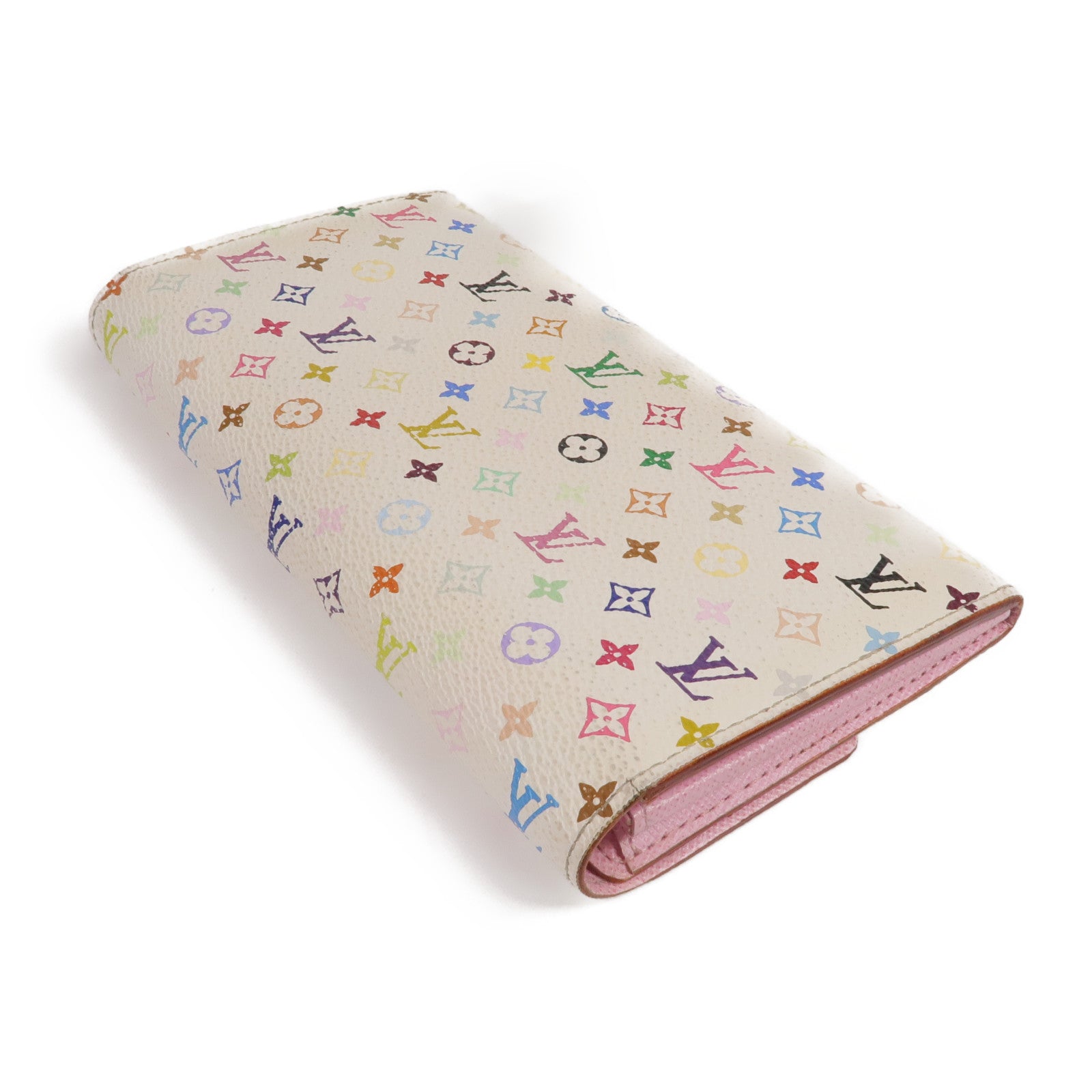 LOUIS VUITTON Monogram Multicolore Portefeuille Sarah Long Wallet金扣長錢包