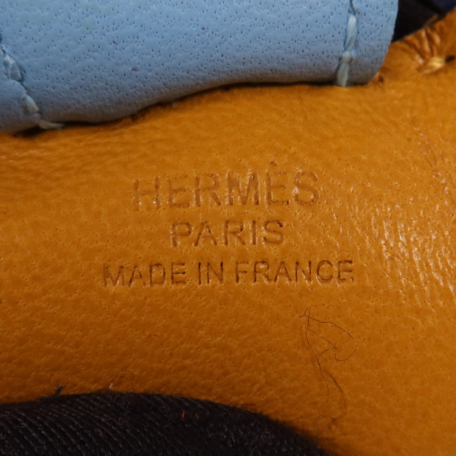 HERMES Milo皮革Rodeo PM掛飾