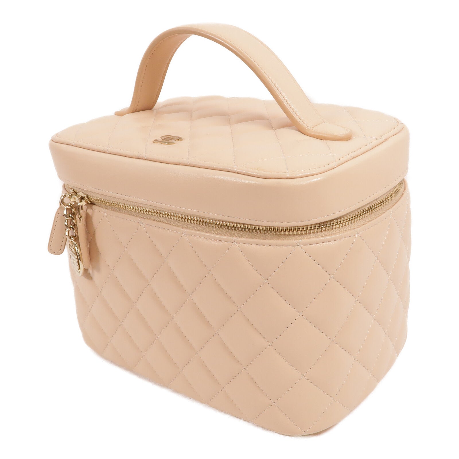 CHANEL 羊皮皮革Vanity Case手挽袋