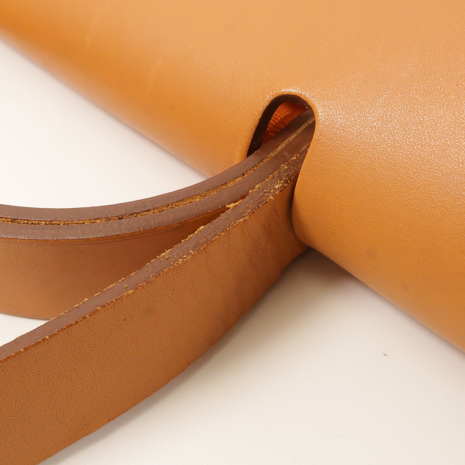 HERMES 帆布Herbag GM銀扣手挽肩背兩用袋