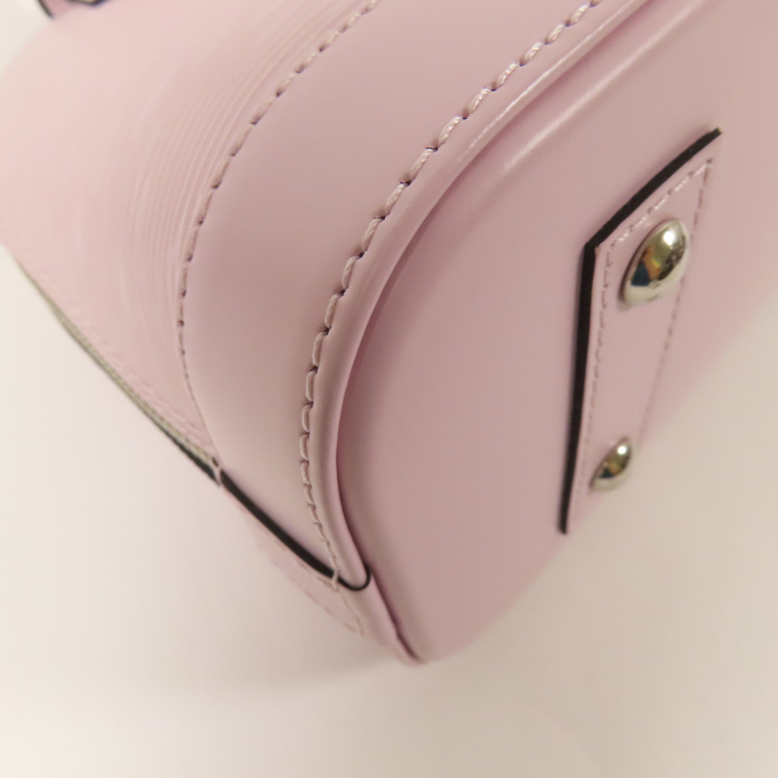 LOUIS VUITTON Epi Alma BB銀扣手挽肩背兩用袋