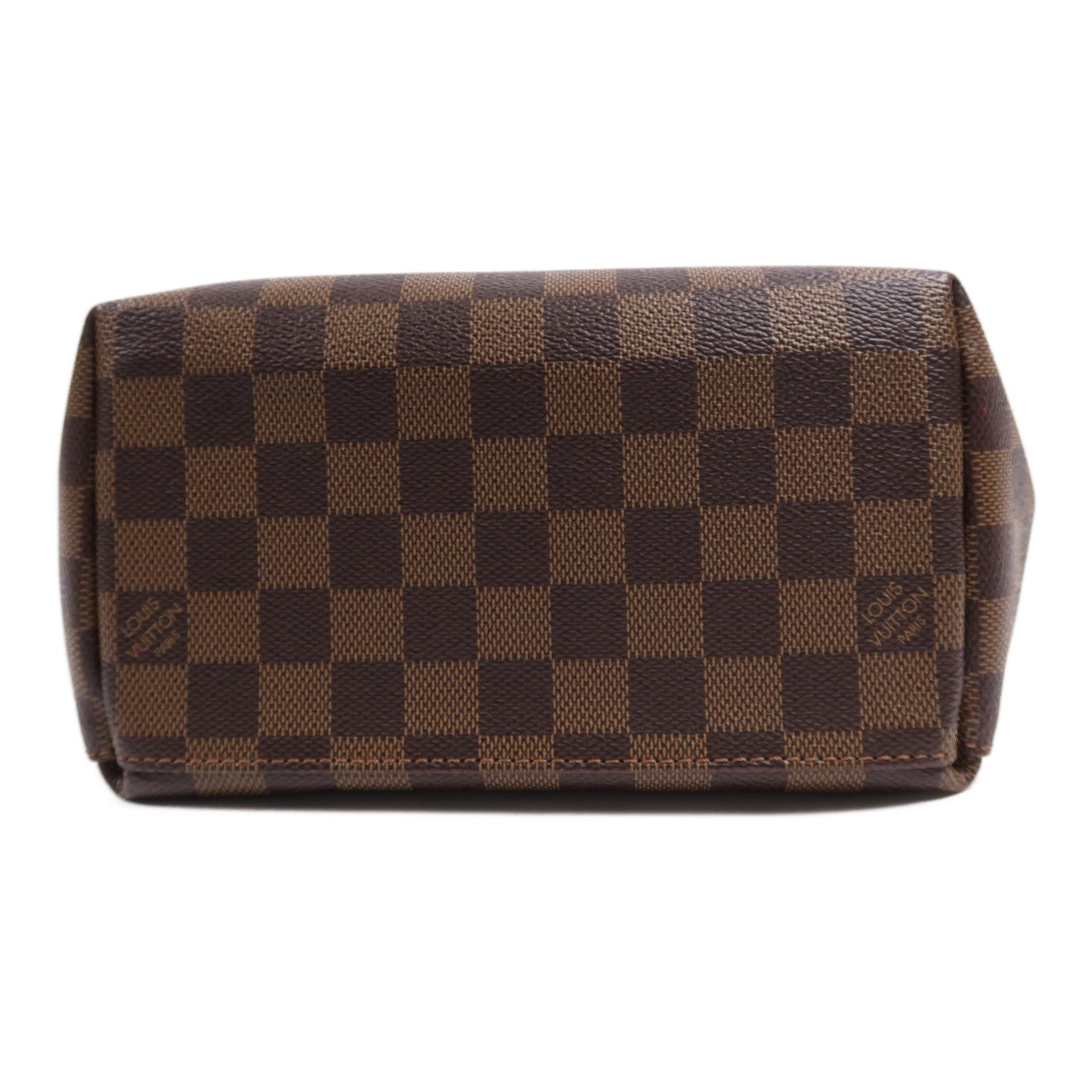 LOUIS VUITTON Damier Ebene Clapton金扣背包