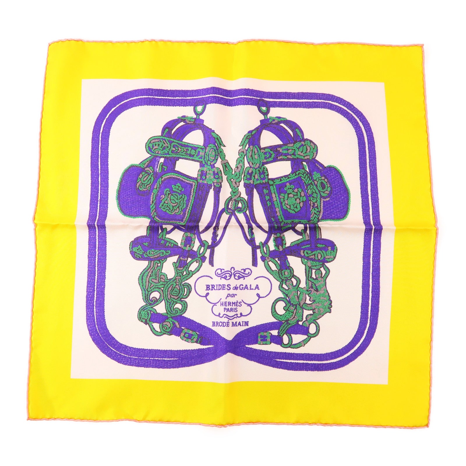 HERMES 絲質Scarf 40x40絲巾