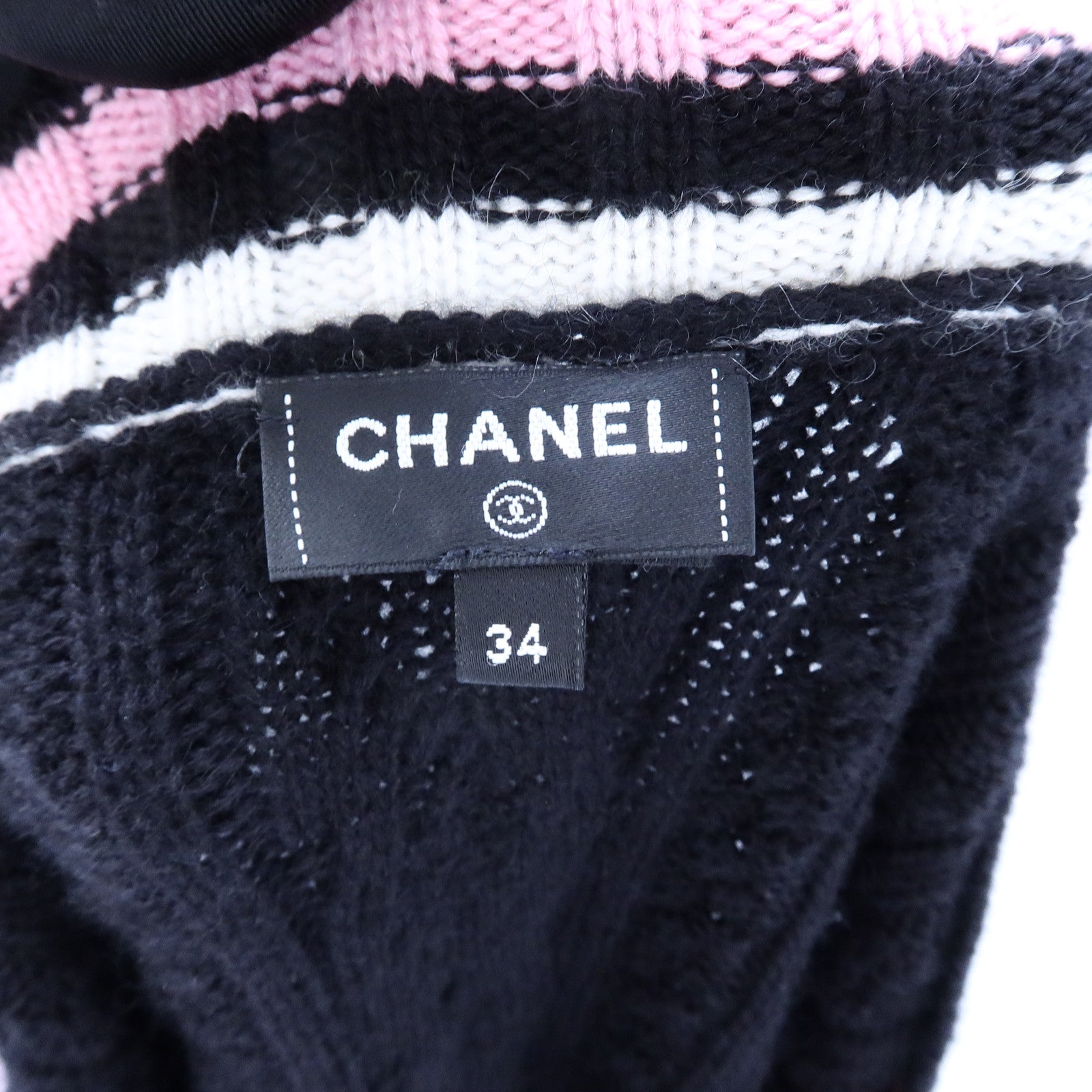 CHANEL Cashmere/Cotton Knitted One-Piece連身裙