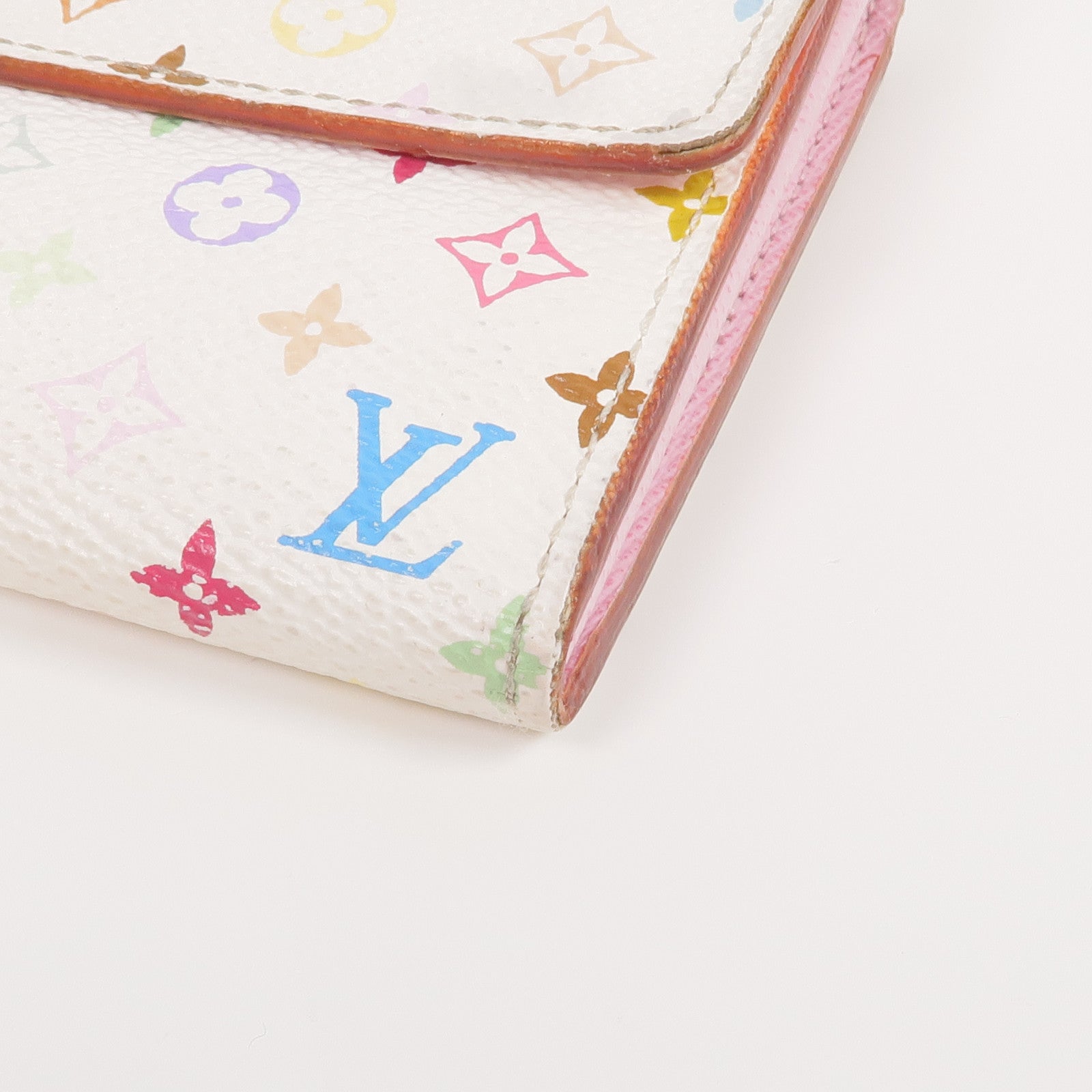 LOUIS VUITTON Monogram Multicolore Portefeuille Sarah Long Wallet金扣長錢包