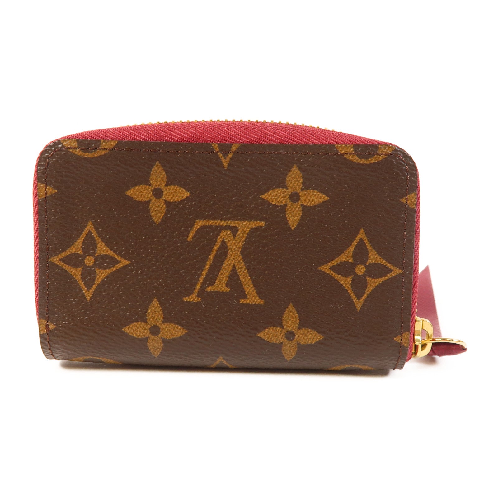 LOUIS VUITTON Monogram Zippy Card Case金扣卡片套