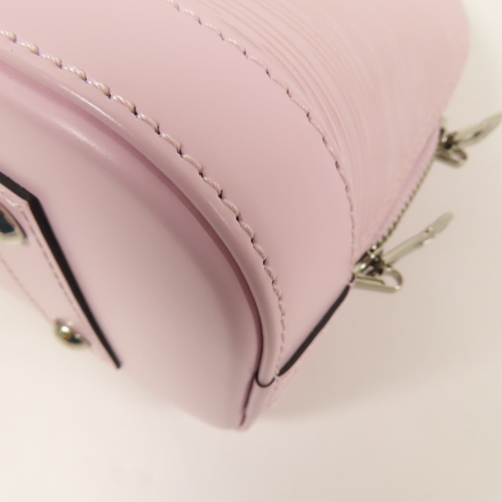 LOUIS VUITTON Epi Alma BB銀扣手挽肩背兩用袋