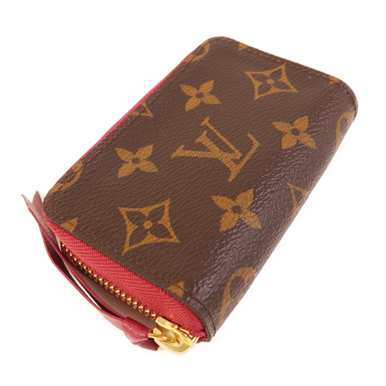 LOUIS VUITTON Monogram Zippy Card Case金扣卡片套