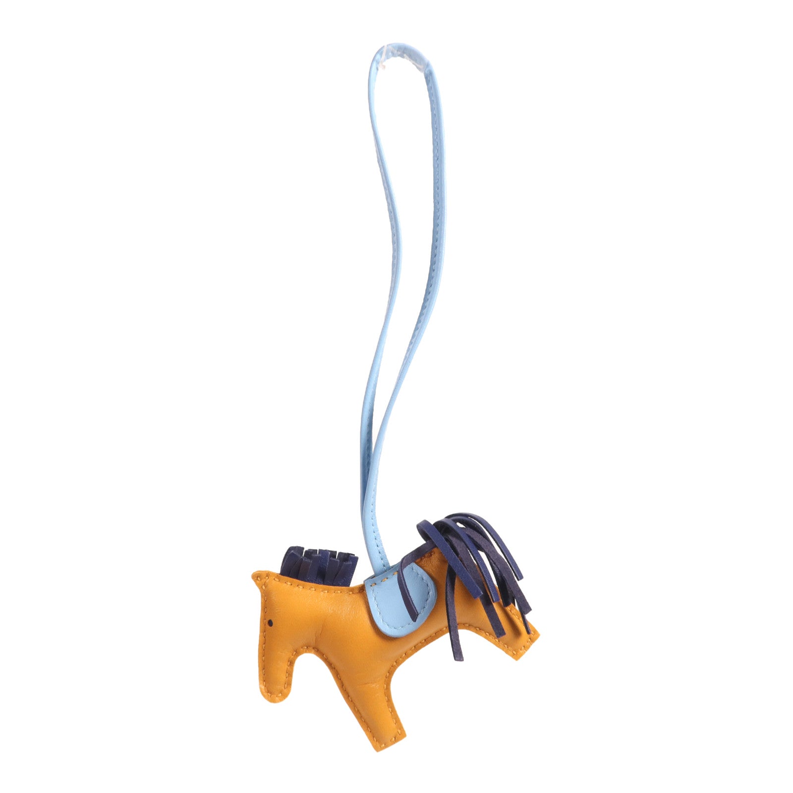 HERMES Milo皮革Rodeo PM掛飾