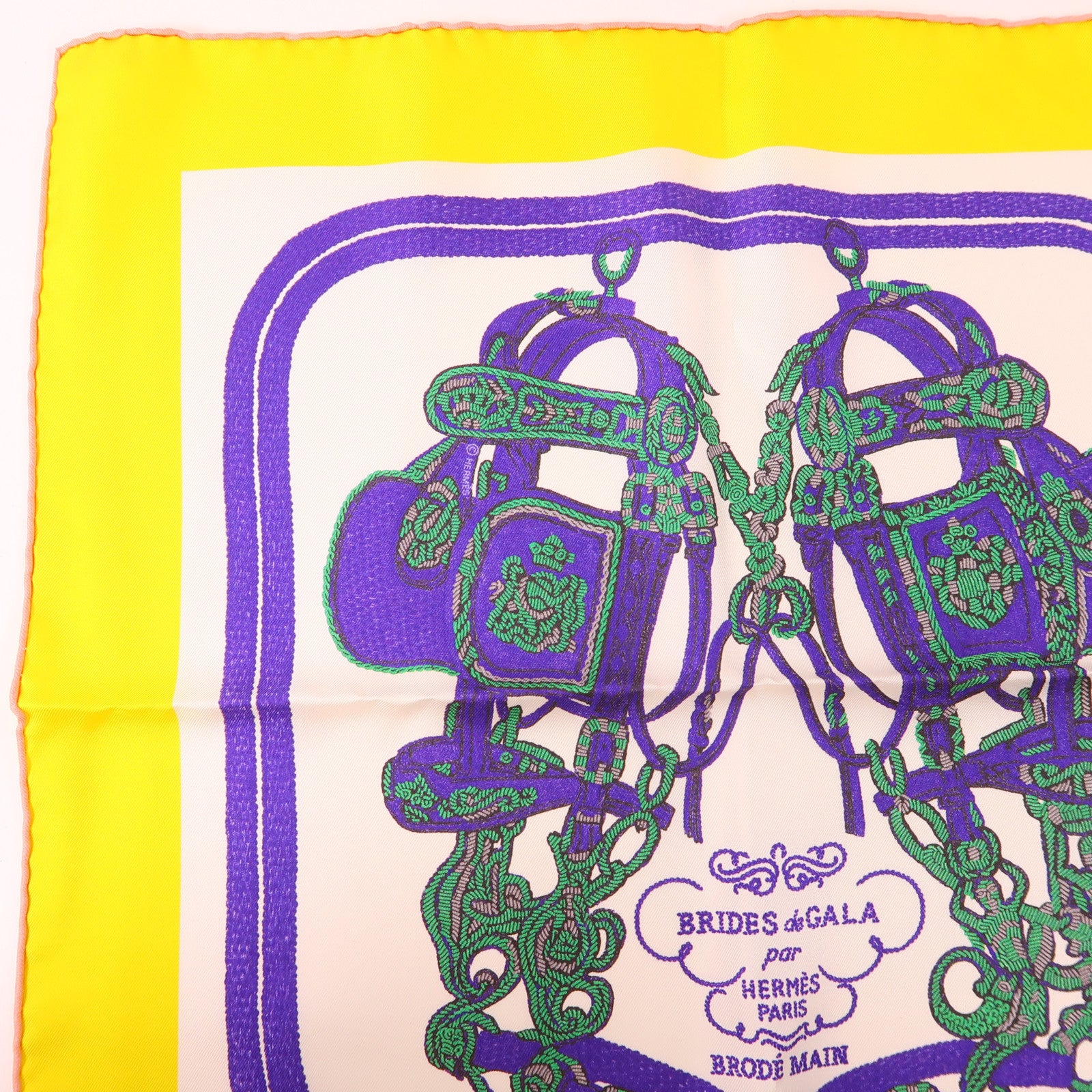 HERMES 絲質Scarf 40x40絲巾