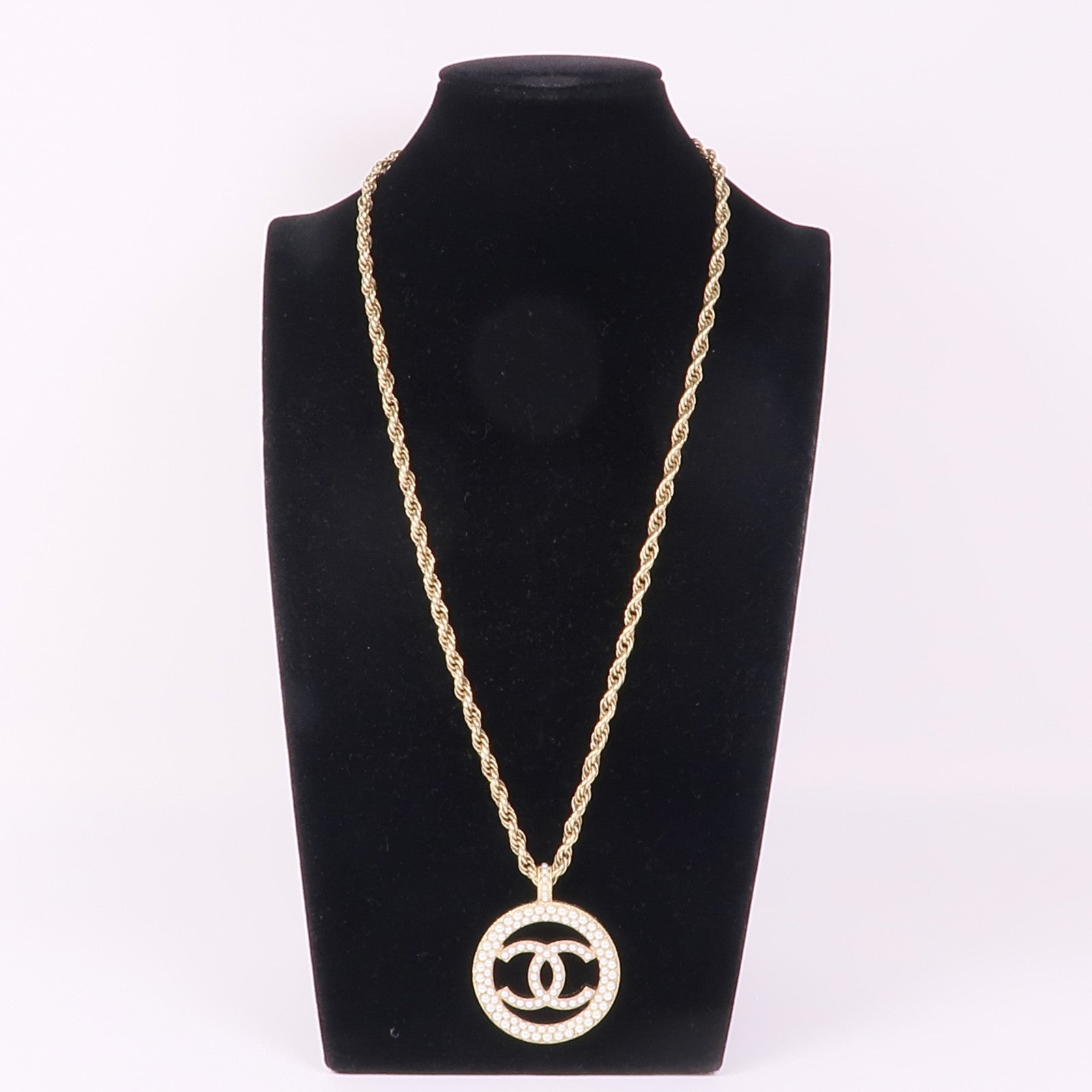 CHANEL PVC/金屬Necklace項鍊