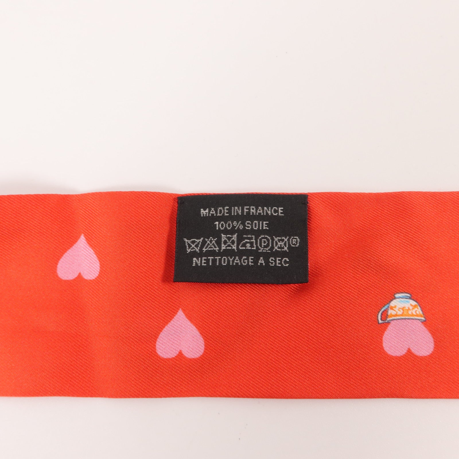 HERMES 絲質Twilly絲巾