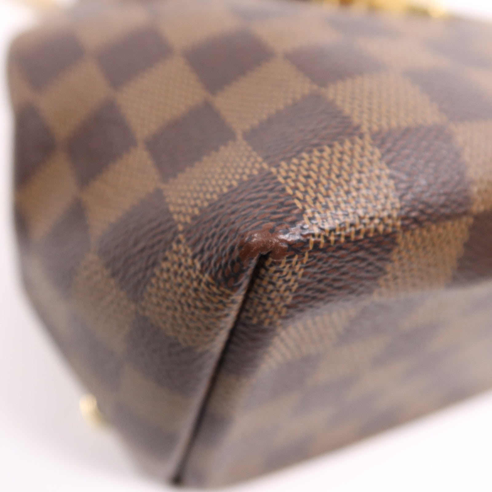 LOUIS VUITTON Damier Ebene Clapton金扣背包