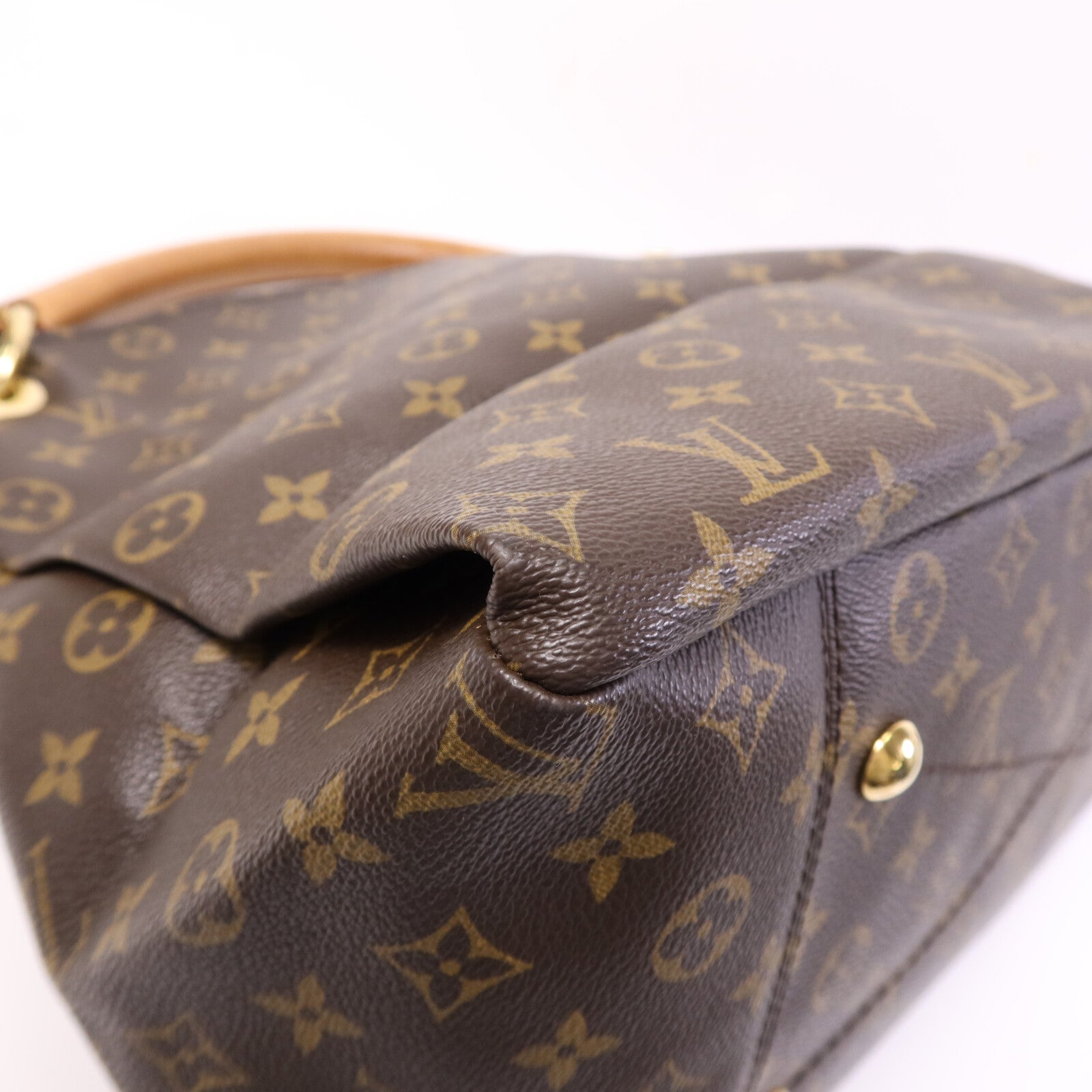 LOUIS VUITTON Monogram Artsy MM金扣肩背袋