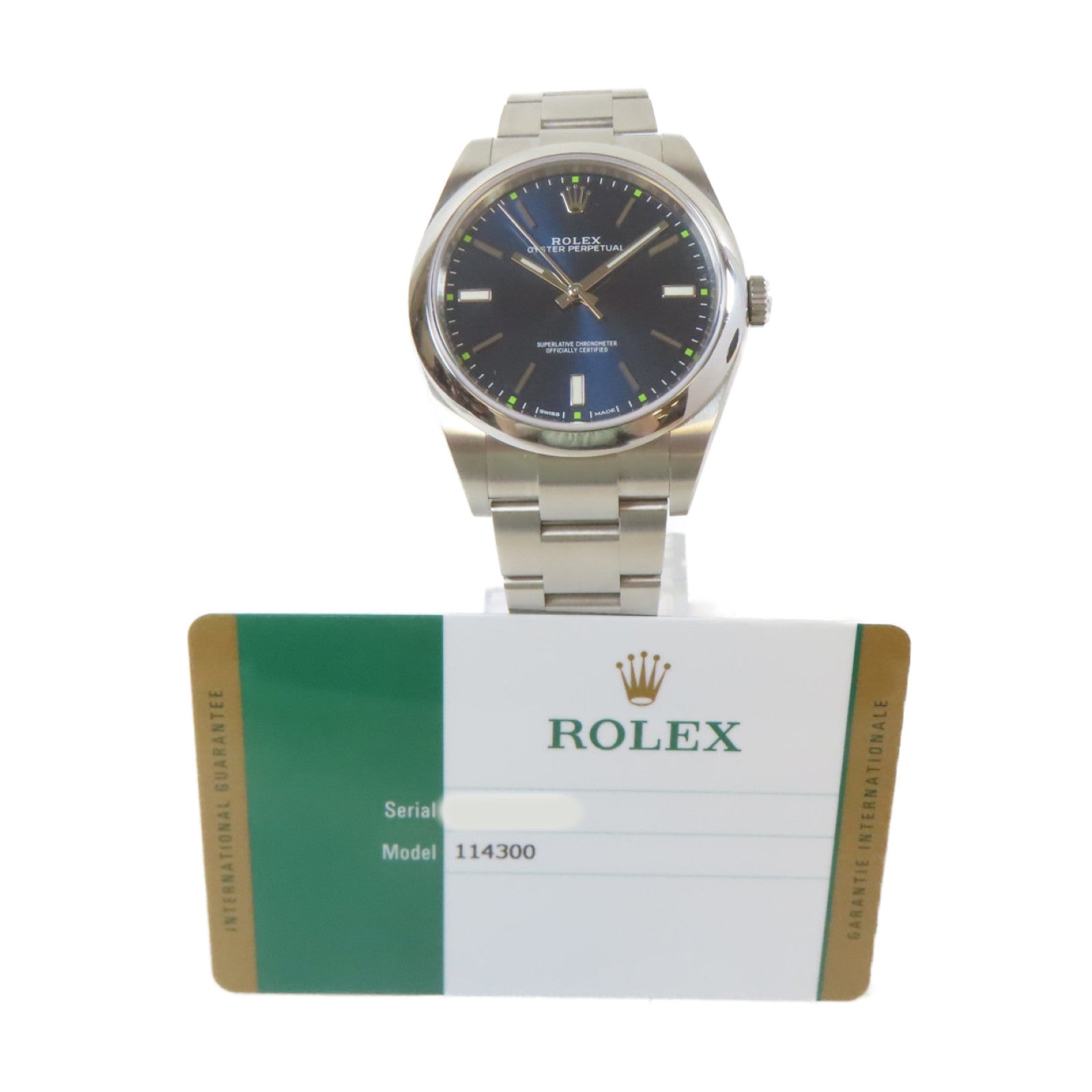 ROLEX Oyster Perpetual 39mm不鏽鋼手錶自動機芯黑色