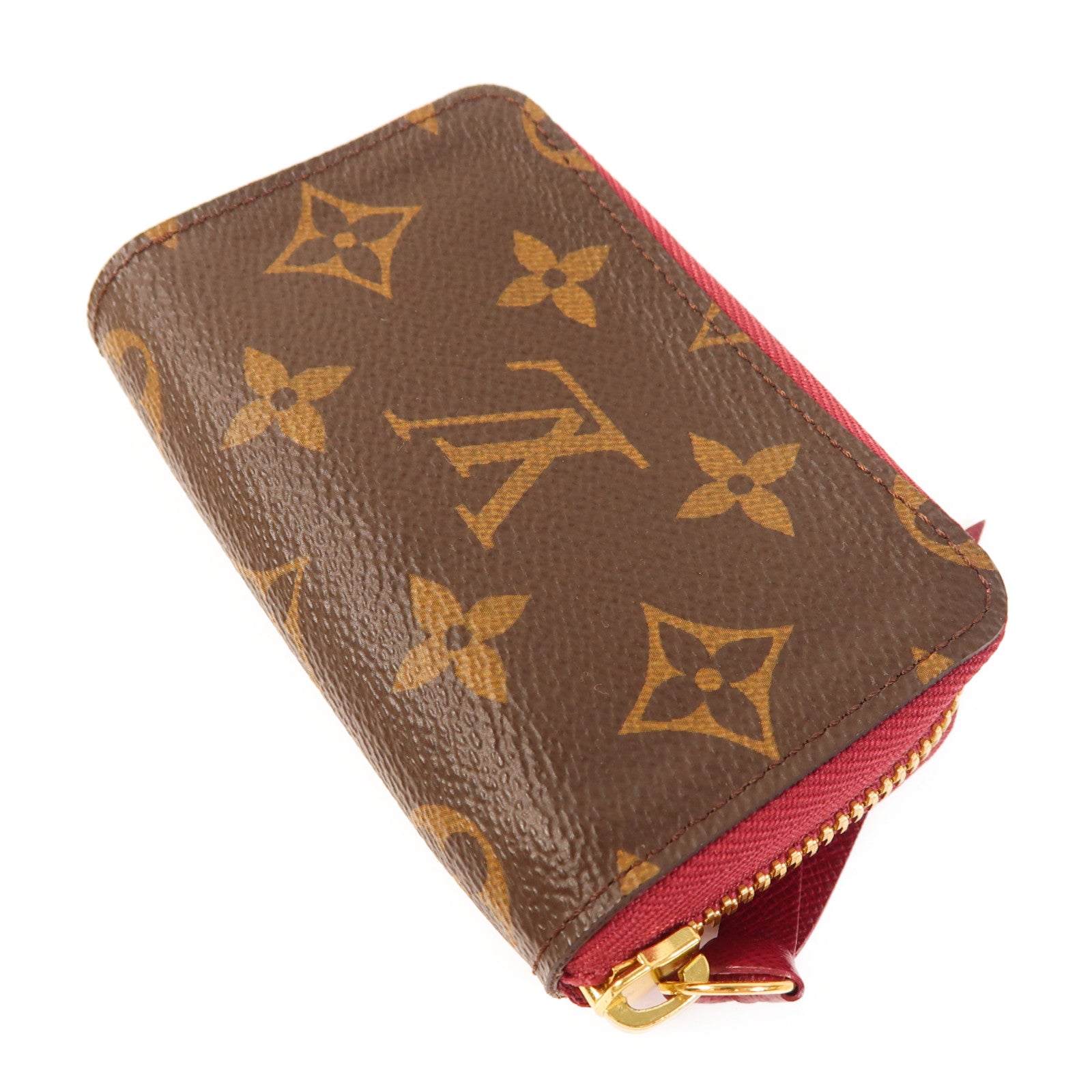 LOUIS VUITTON Monogram Zippy Card Case金扣卡片套