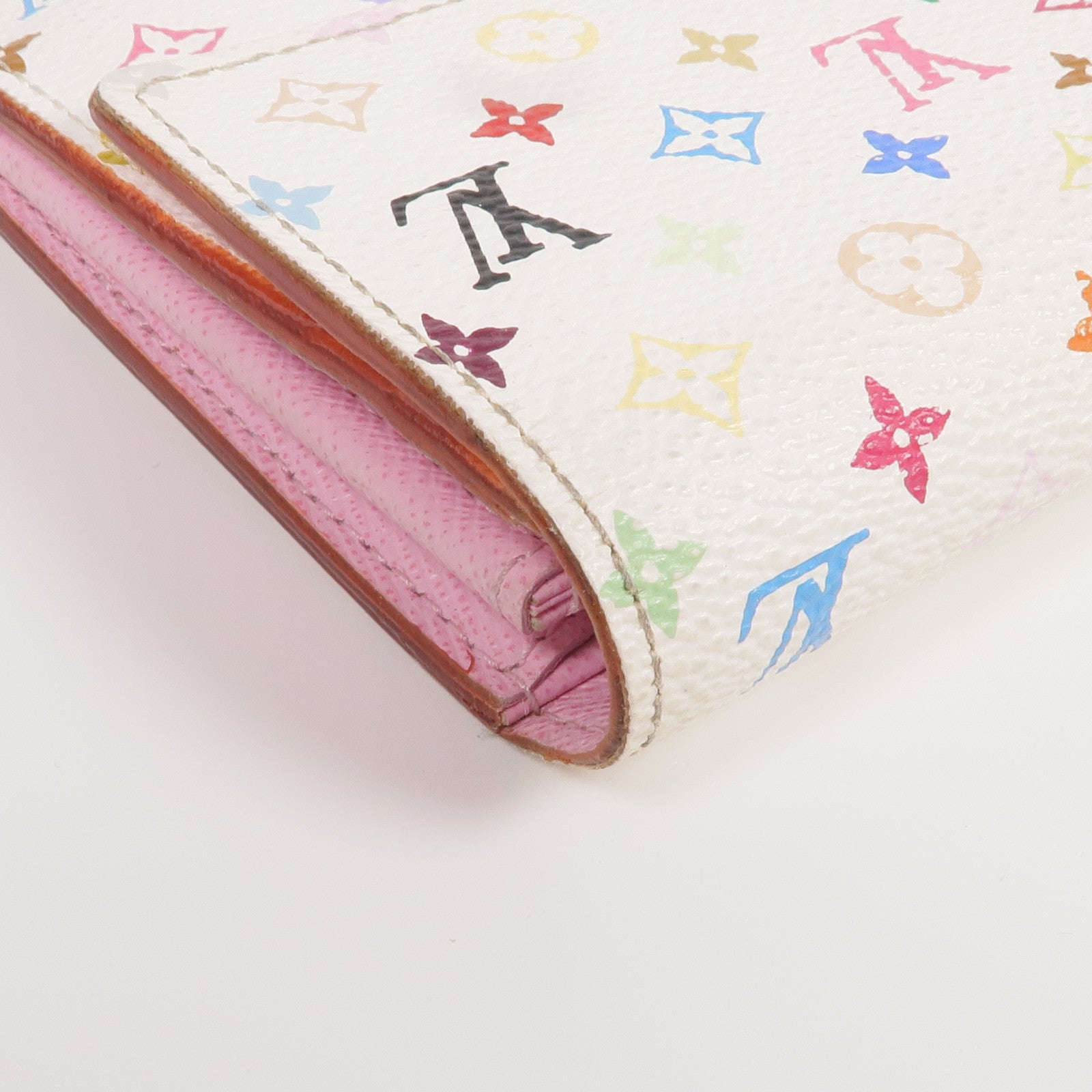 LOUIS VUITTON Monogram Multicolore Portefeuille Sarah Long Wallet金扣長錢包