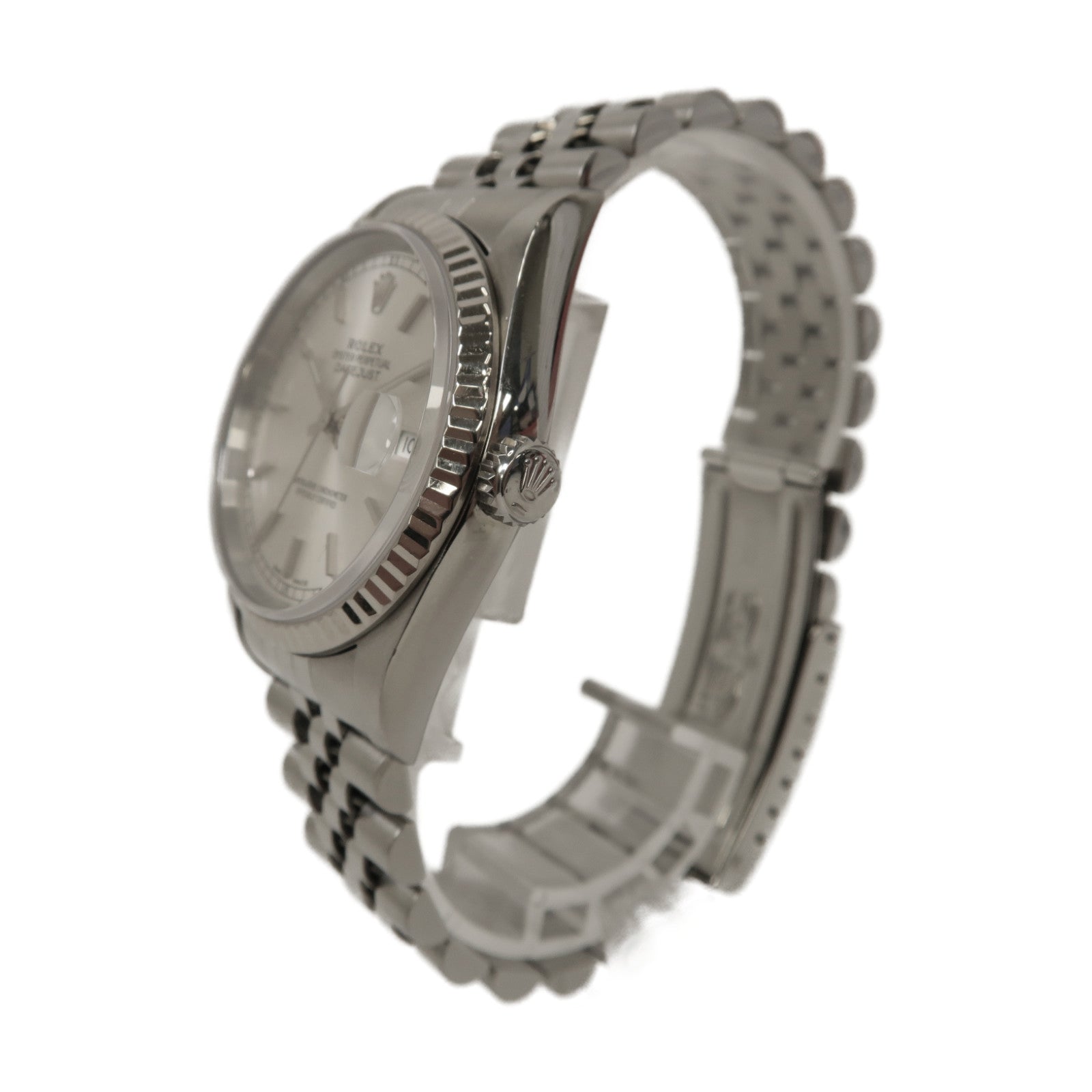 ROLEX Datejust 36mm不鏽鋼自動機芯手錶白色