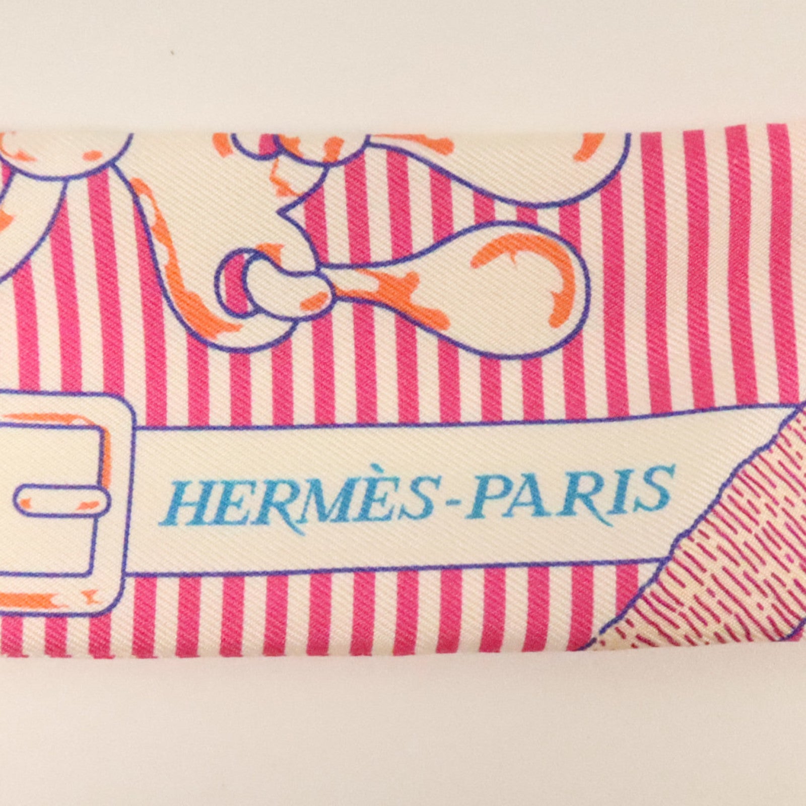 HERMES 絲質Twilly絲巾