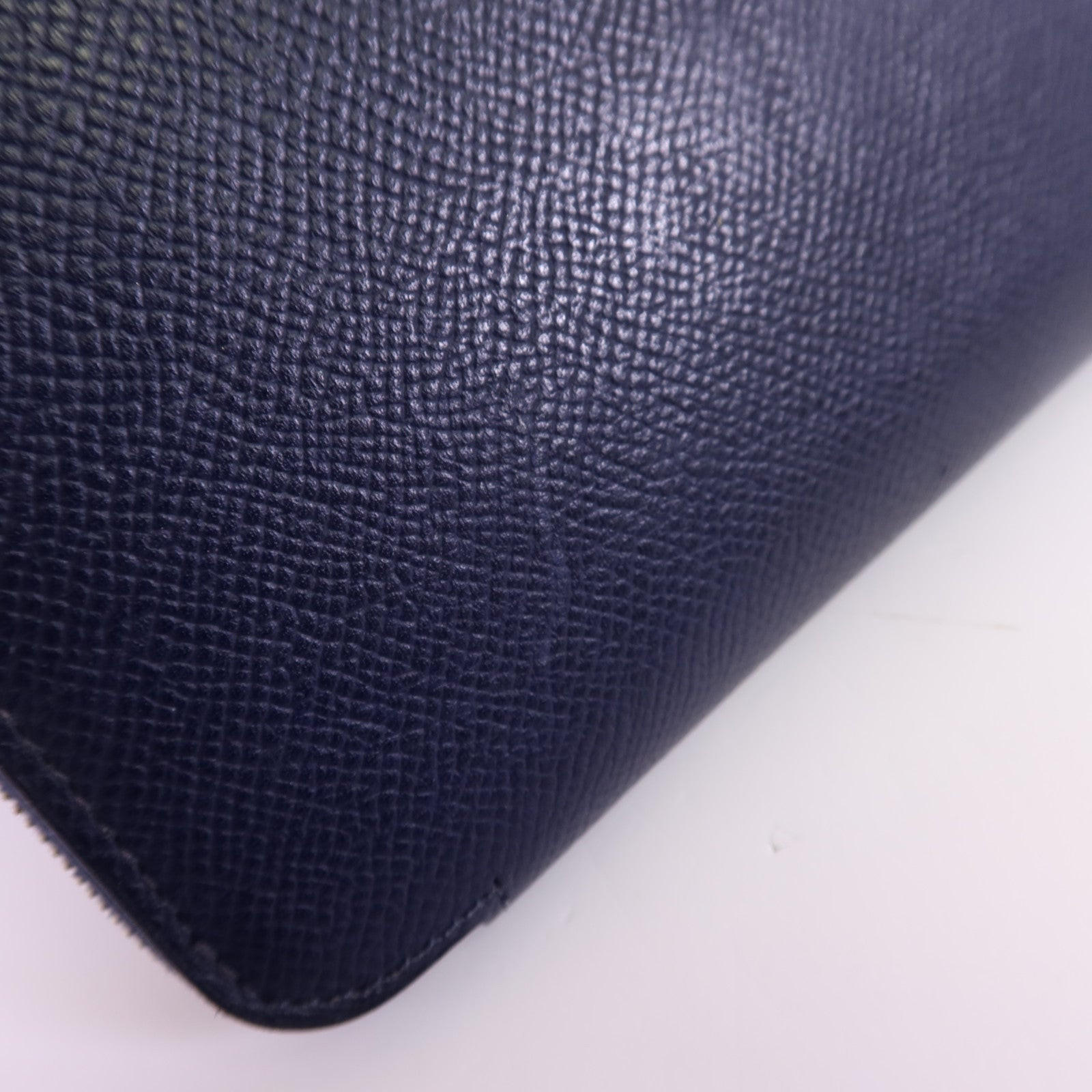 HERMES Epsom皮革Silk'In Classique Long Wallet銀扣拉鏈長錢包