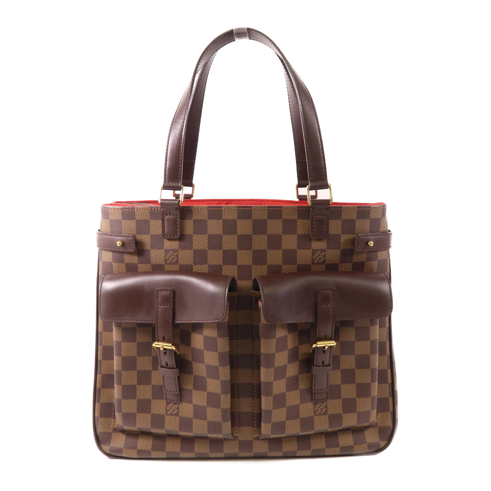 LOUIS VUITTON Damier Uzes Tote Bag金扣手挽袋
