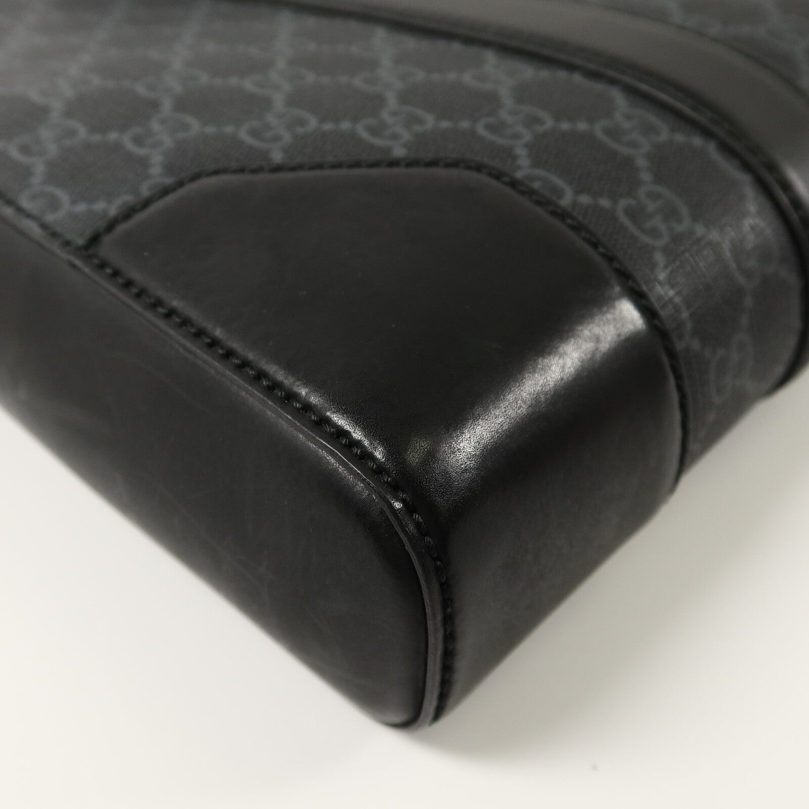 GUCCI 塗層帆布GG Supreme Briefcase肩背袋